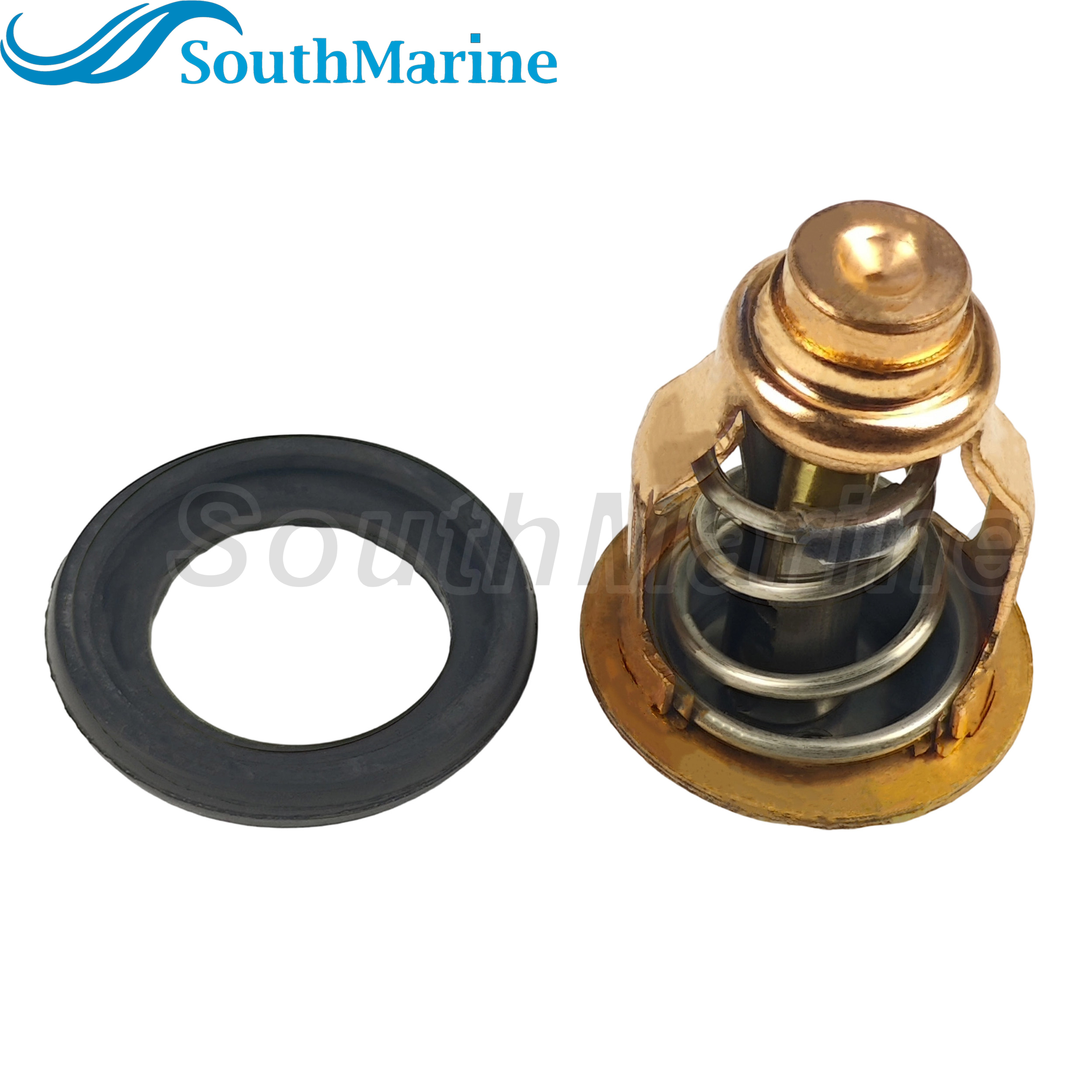 Boat Engine 60E 6CE-12411-00 01 18-3524 Thermostat for Yamaha 225HP 250HP 300HP F225 F250 F300 4.2L V6, 8M6012799 for Mercury