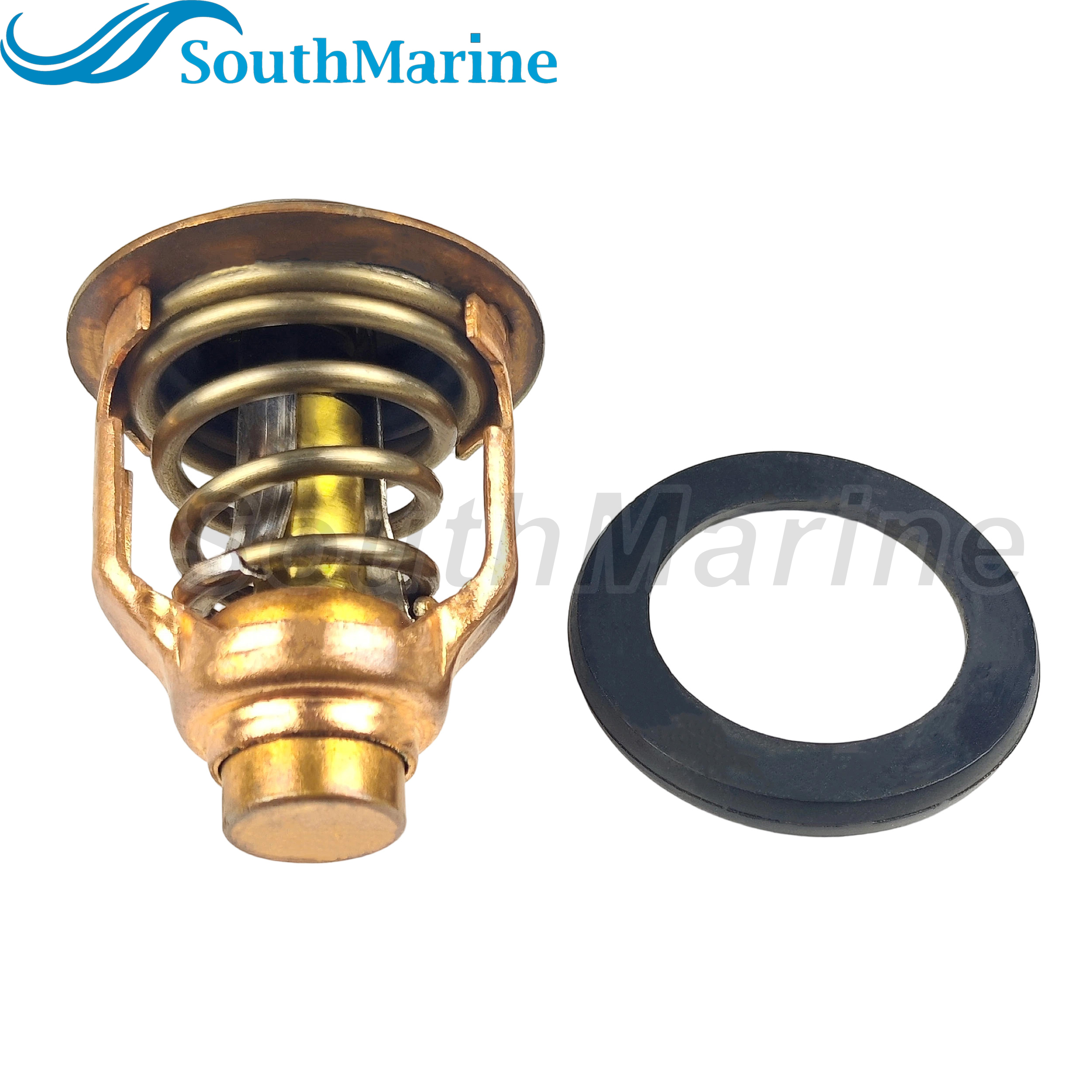 Boat Engine 6DA-12411-00 01 Thermostat Assy for Yamaha 150HP 175HP 200HP F150 LF150 VF150 8M6013868 8M6010299 for Mercury