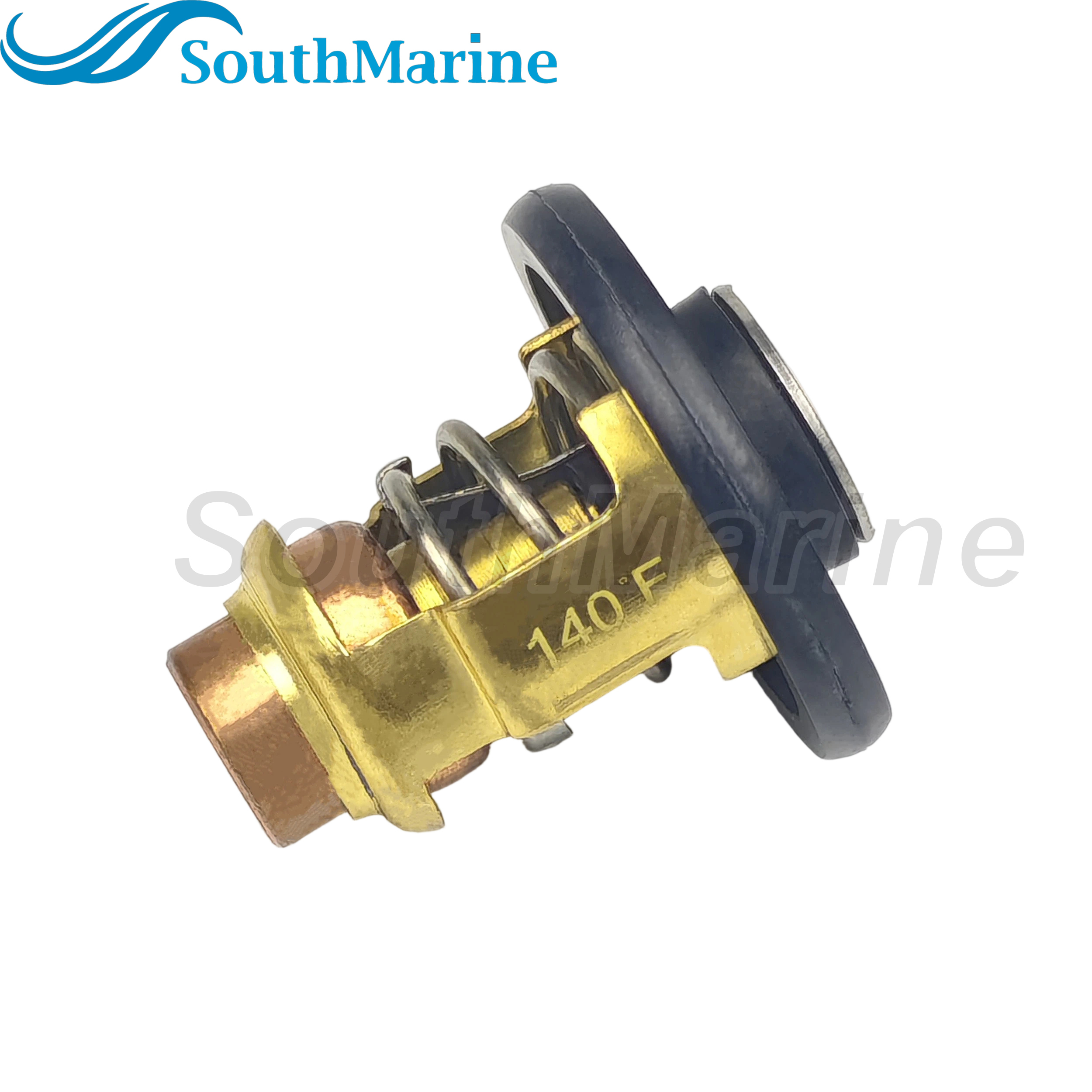 Boat Engine 6FM-12411-00 Thermostat for Yamaha 20HP 24HP 25HP 4-Stroke Marine Outboard Motor, 140℉/60℃