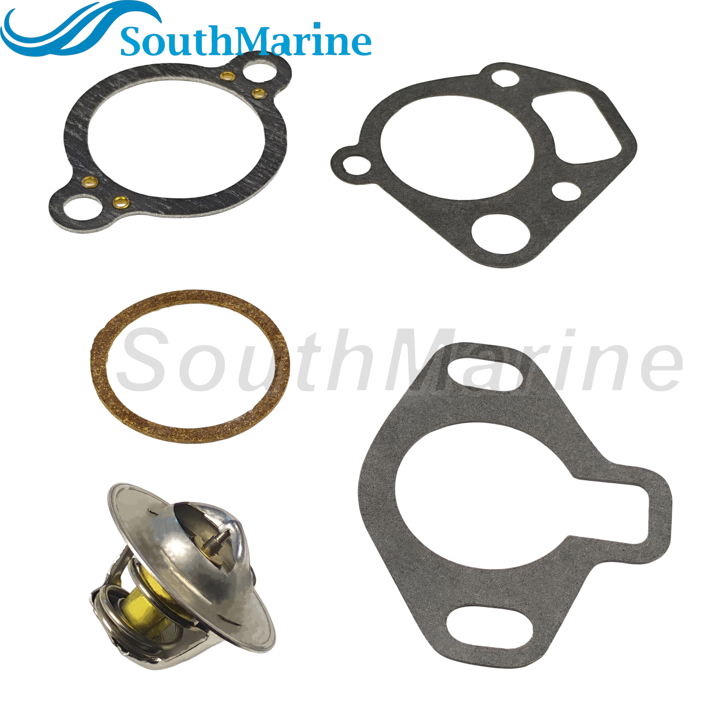Boat Engine 807252Q3 23-47508T 8M0089715 59137 Thermostat Assy for Mercury MerCruiser 5.0L 5.7L GM V6 V8