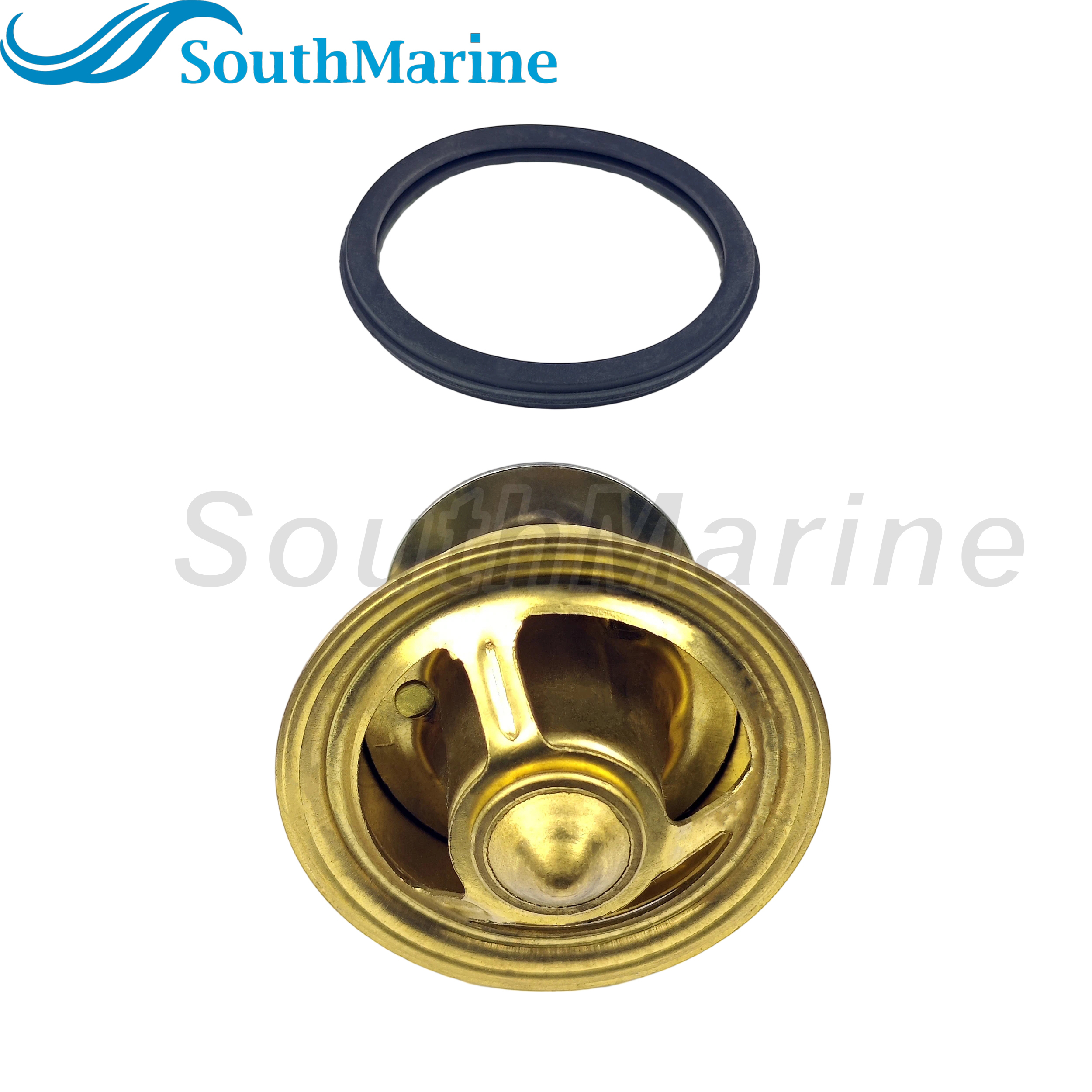 Boat Engine 864493 18-43015 Thermostat Assy for Mercury MerCruiser 4.3L 4.5L 5.0L 5.7L 6.2L MPI V6 V8 Mariner