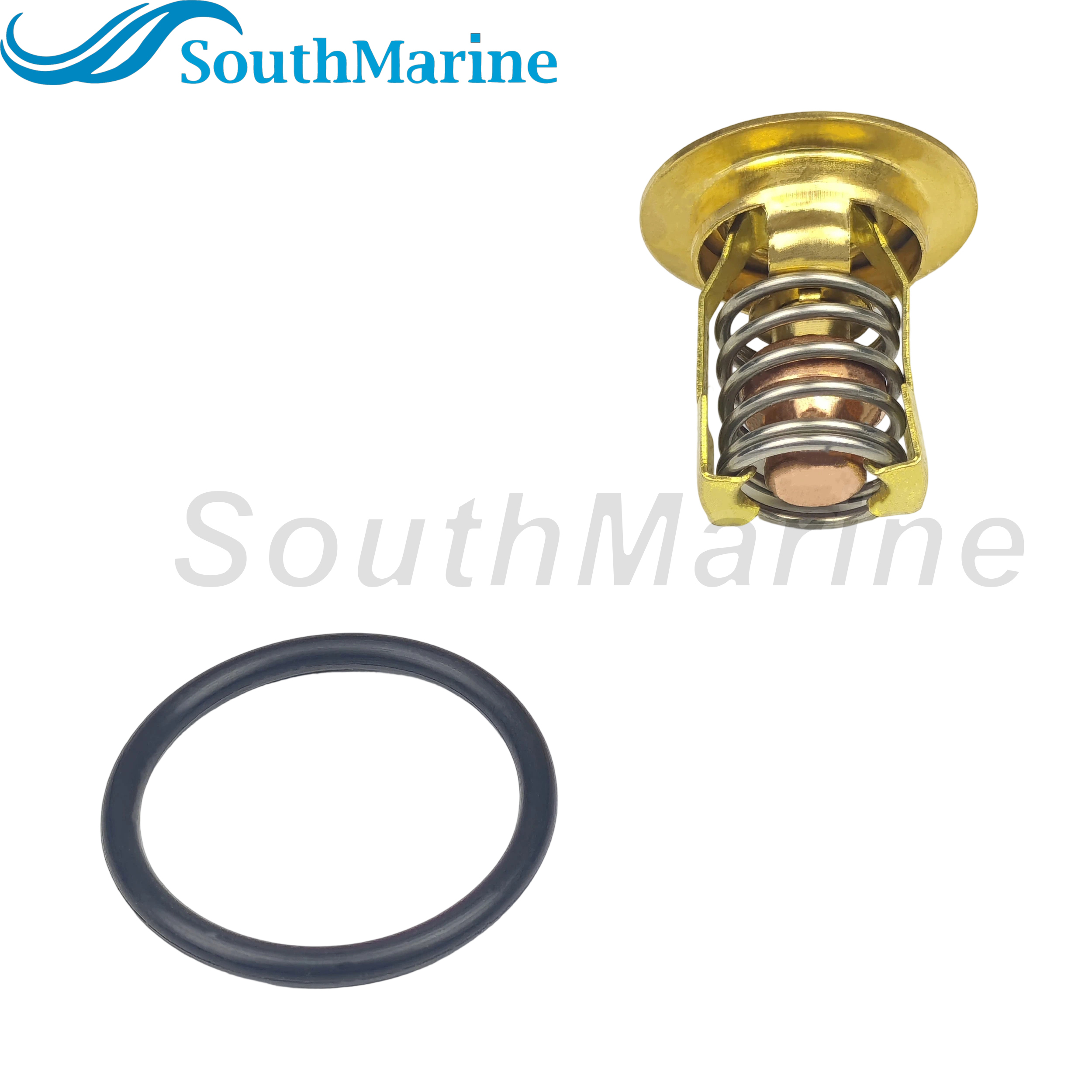 Boat Engine 850055001 850055 18-3534 Thermostat Valve for Mercury QuickSilver Mariner 40hp 50hp 55hp 60hp 3cyl