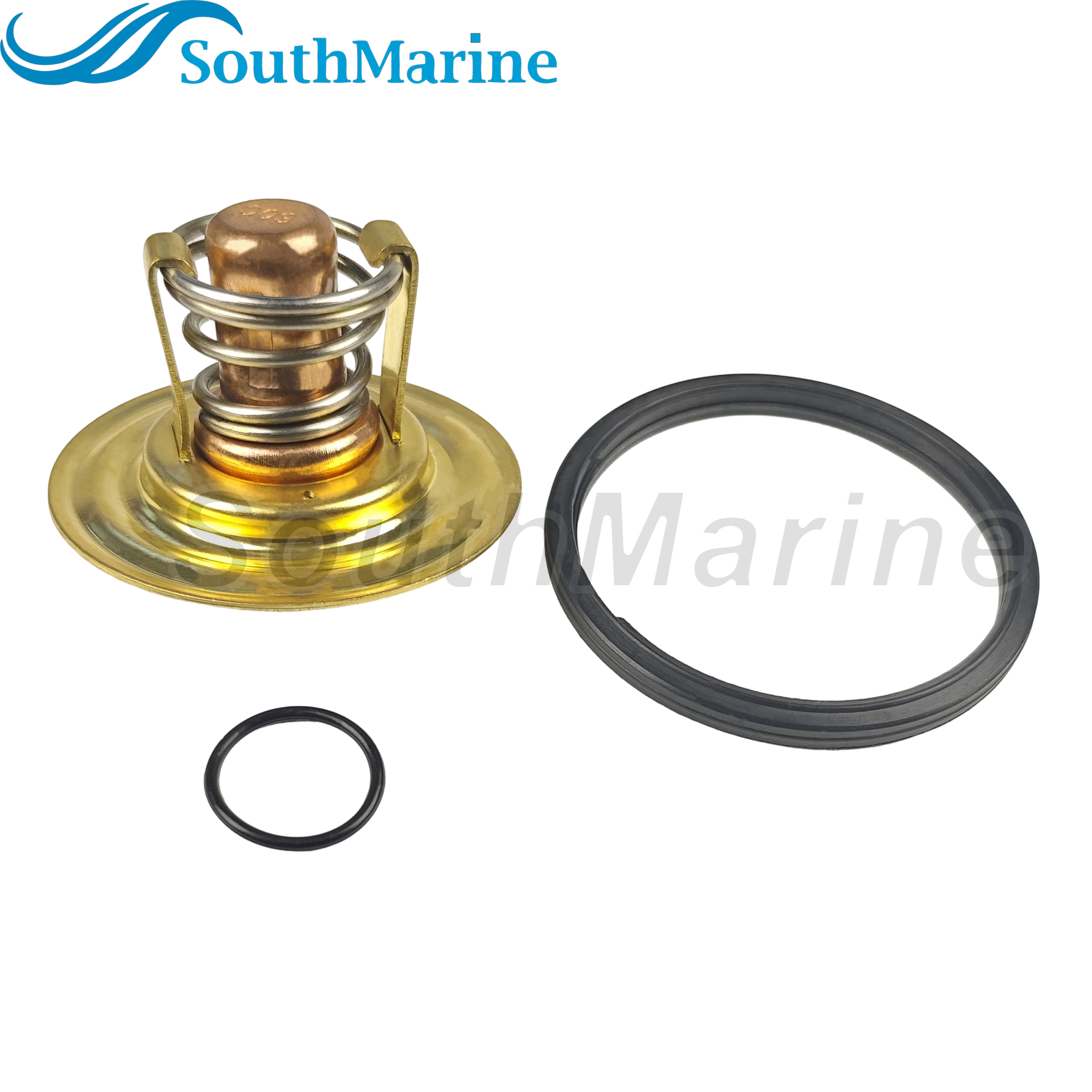 Boat Engine 875796 833366 Thermostat for Volvo Penta AQ120B AQ125A AQ140A BB140A MB10A MD6A MD6B MD7A MD7B MD2 MD6