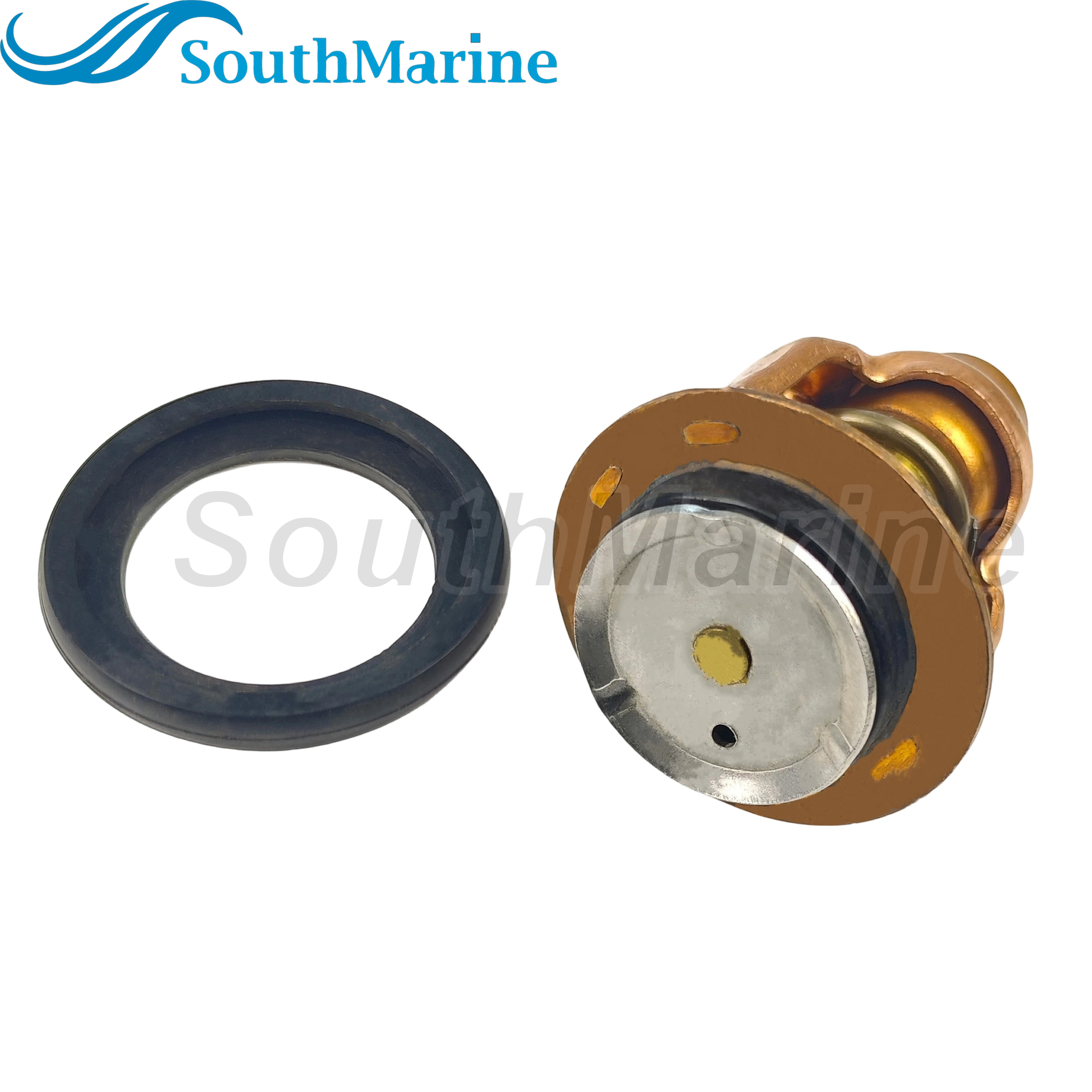Boat Engine 6DA-12411-00 01 Thermostat Assy for Yamaha 150HP 175HP 200HP F150 LF150 VF150 8M6013868 8M6010299 for Mercury