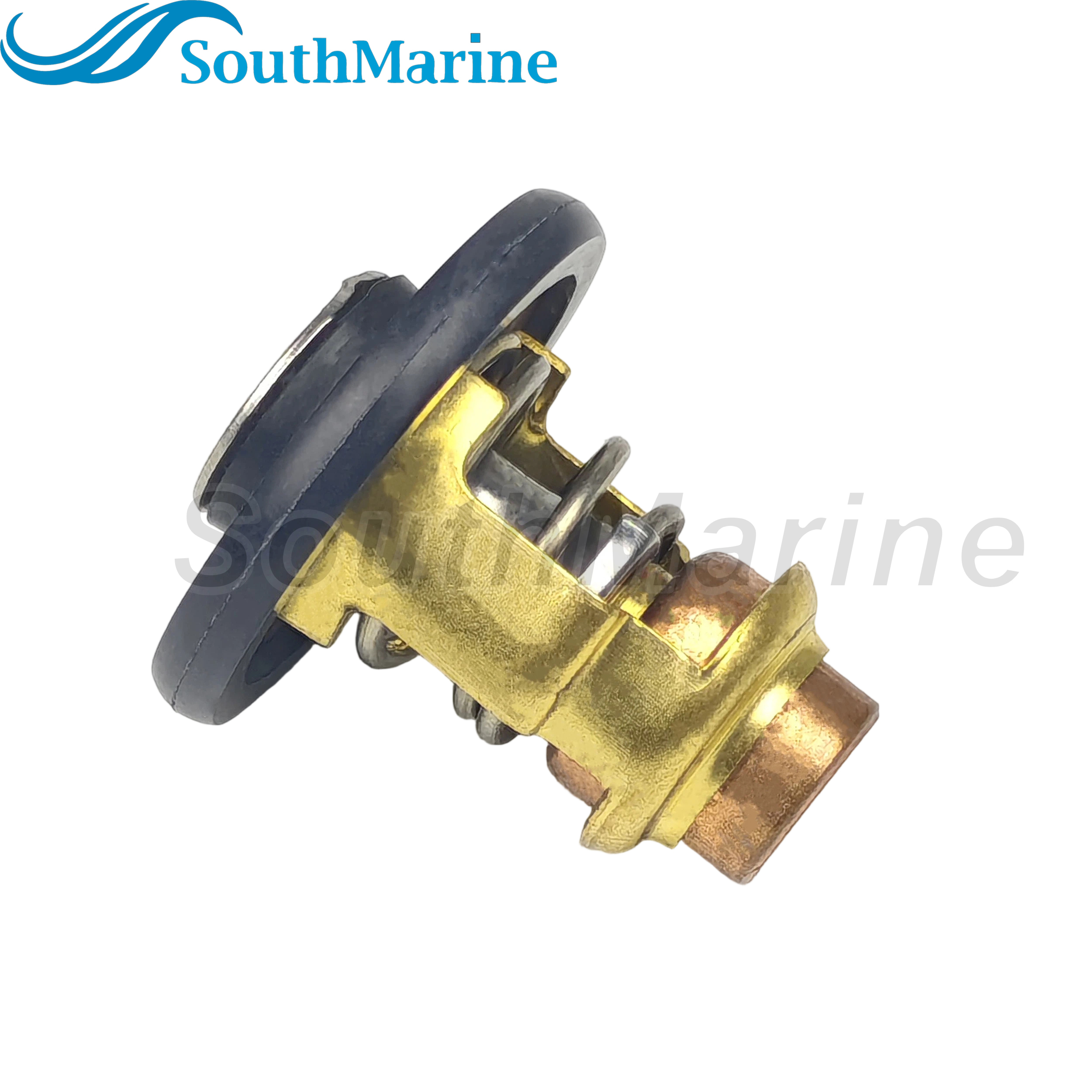 Boat Engine 6FM-12411-00 Thermostat for Yamaha 20HP 24HP 25HP 4-Stroke Marine Outboard Motor, 140℉/60℃
