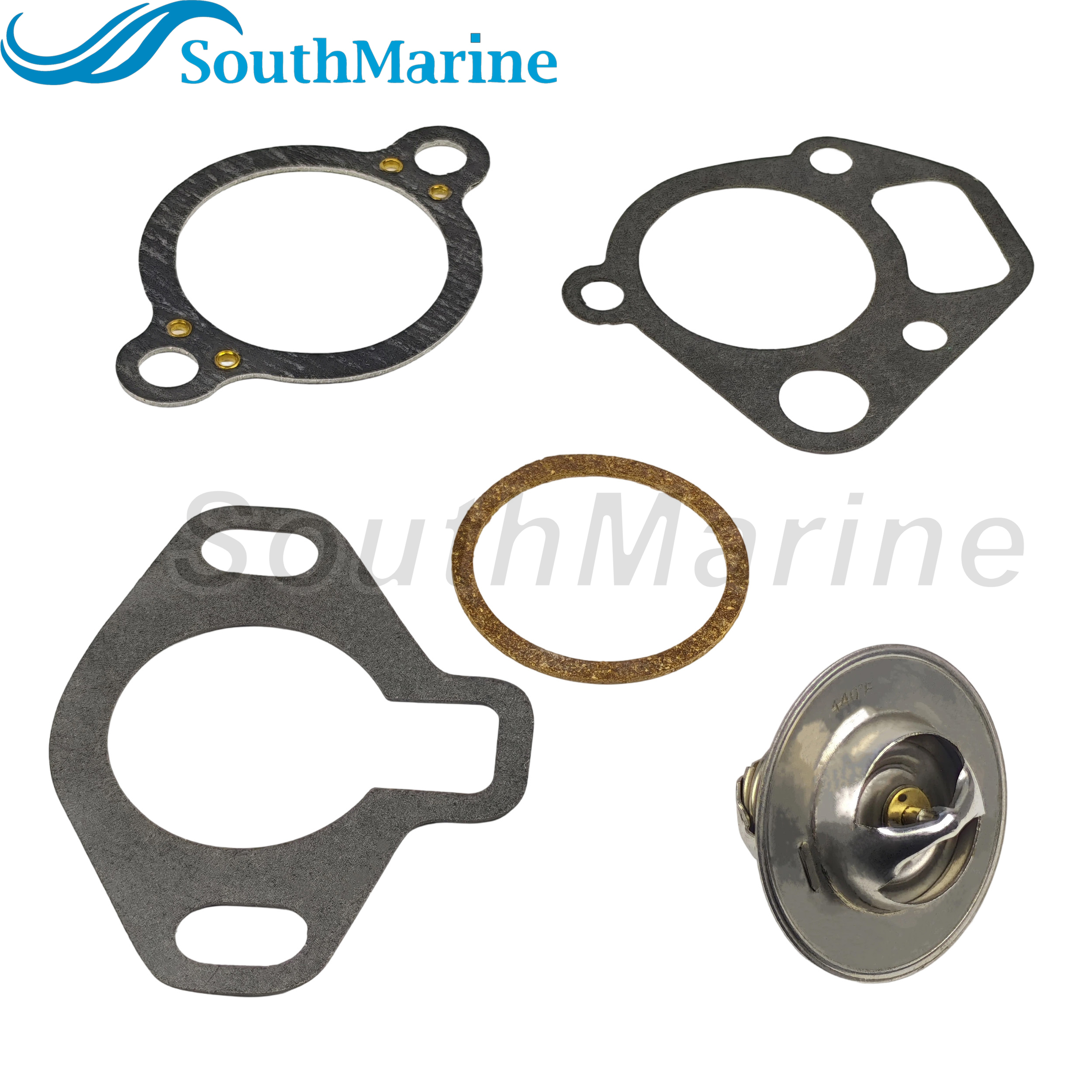 Boat Engine 807252Q3 23-47508T 8M0089715 59137 Thermostat Assy for Mercury MerCruiser 5.0L 5.7L GM V6 V8