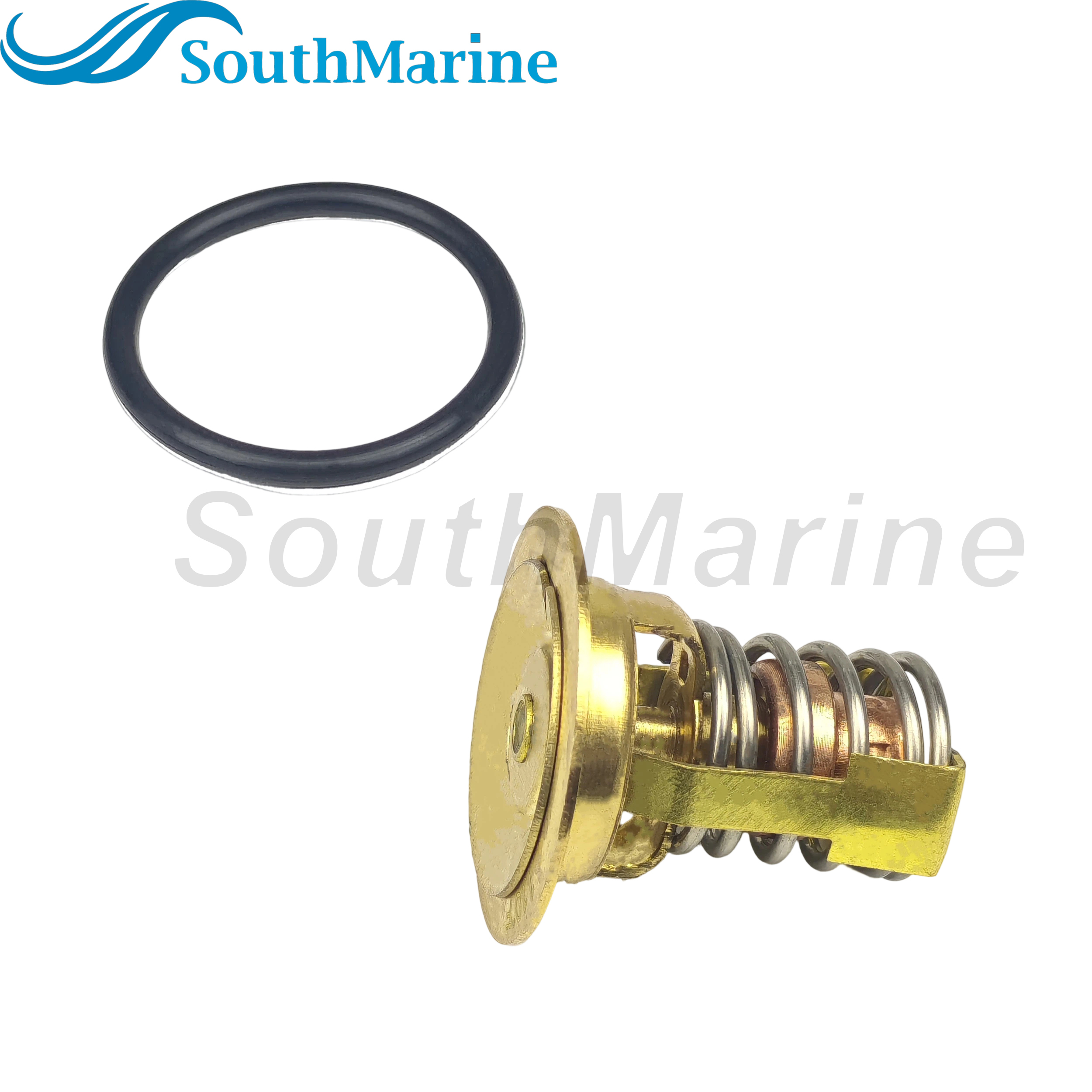 Boat Engine 850055001 850055 18-3534 Thermostat Valve for Mercury QuickSilver Mariner 40hp 50hp 55hp 60hp 3cyl