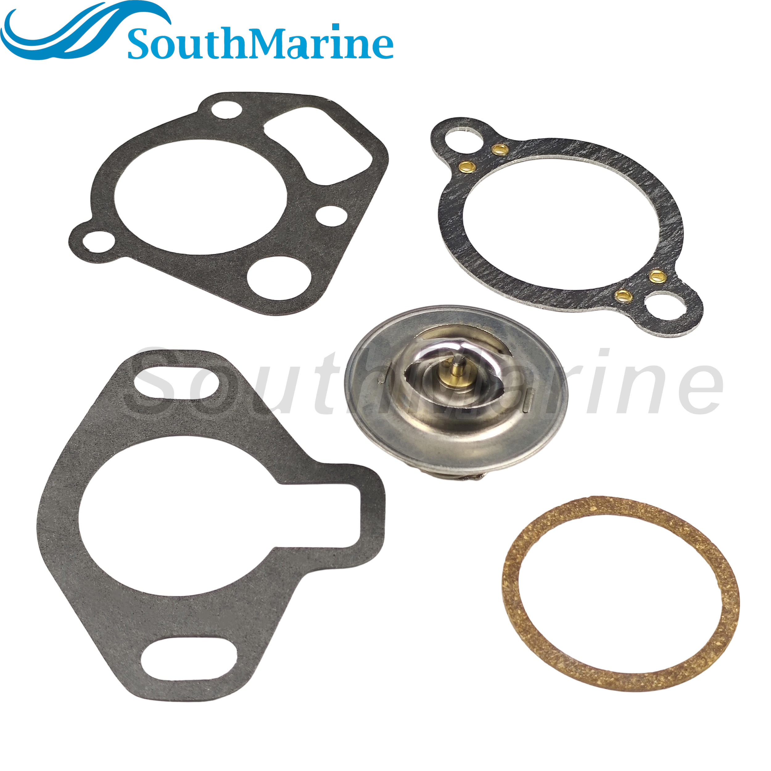 Boat Engine 807252Q3 23-47508T 8M0089715 59137 Thermostat Assy for Mercury MerCruiser 5.0L 5.7L GM V6 V8