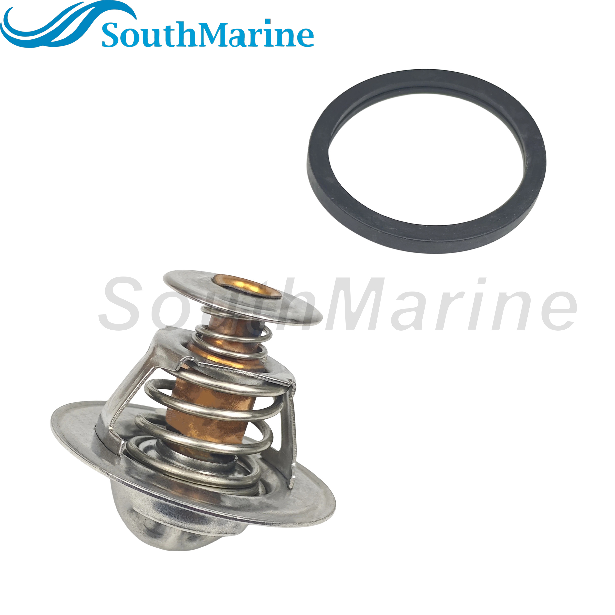 Boat Engine 3831426 875788 824200 1544389 18-3539 Thermostat Kit W/O-Ring for Volvo Penta 4.3L 5.0L 5.7L 8.1L 8.2L V6 V8