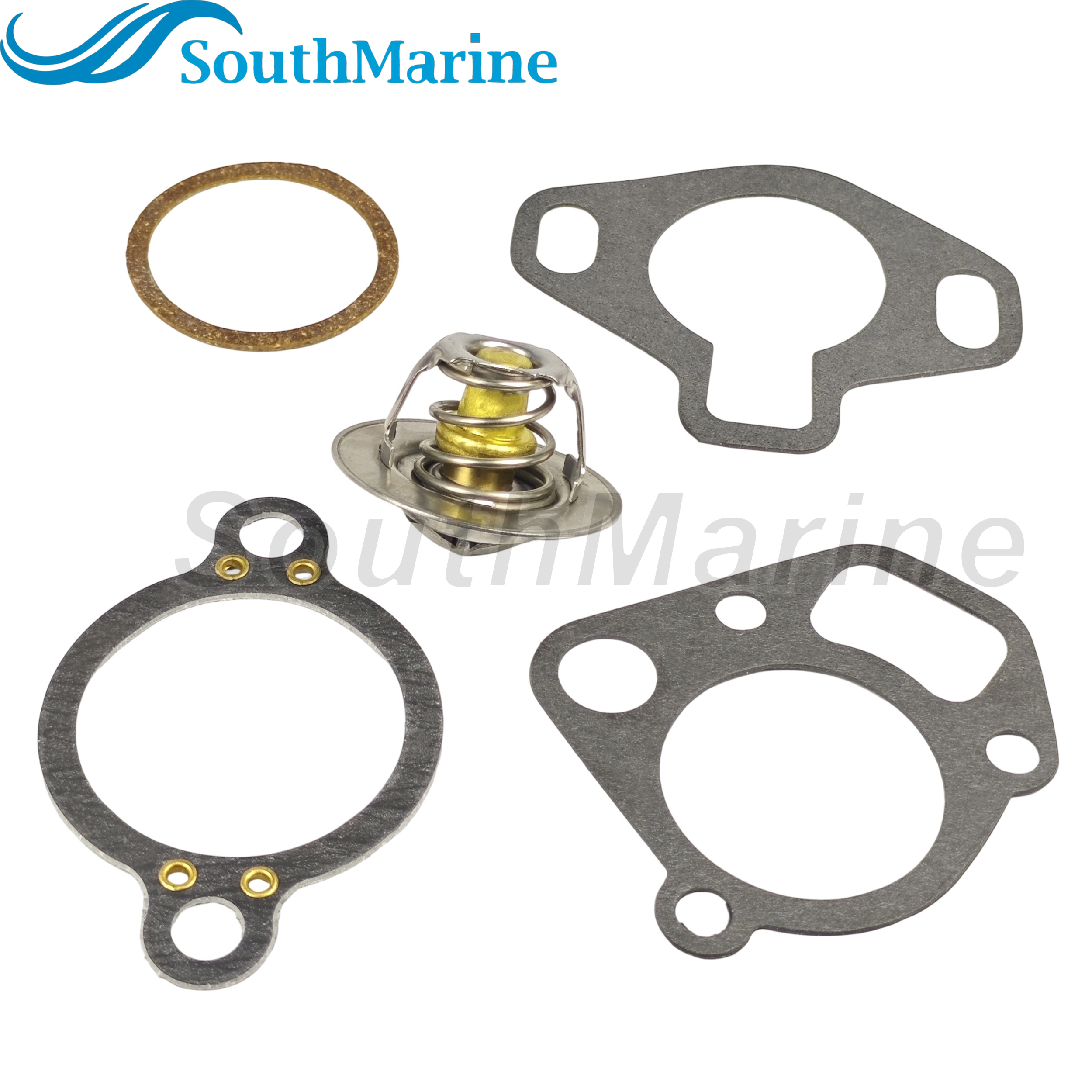 Boat Engine 807252Q3 23-47508T 8M0089715 59137 Thermostat Assy for Mercury MerCruiser 5.0L 5.7L GM V6 V8