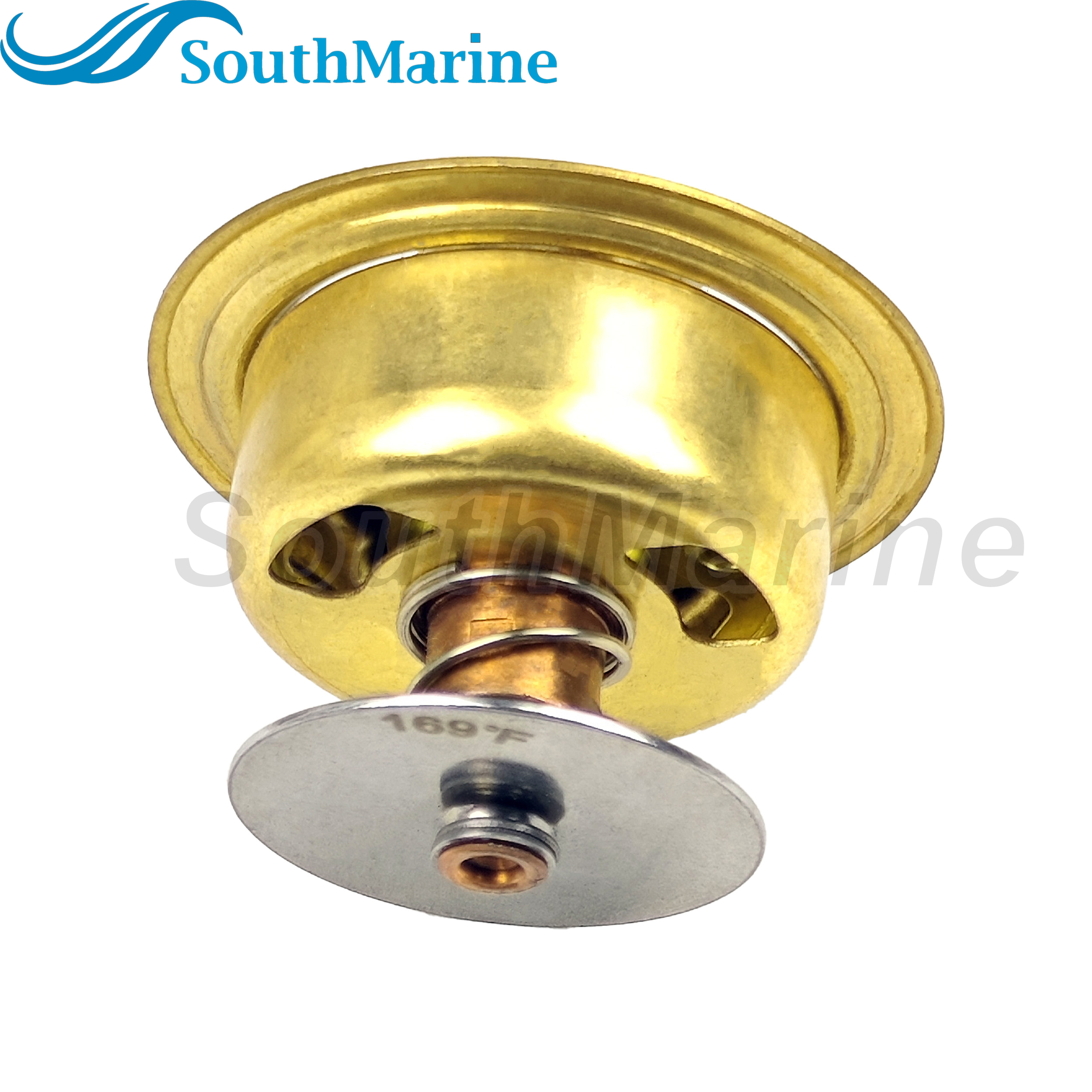 Boat Engine 864493 18-43015 Thermostat Assy for Mercury MerCruiser 4.3L 4.5L 5.0L 5.7L 6.2L MPI V6 V8 Mariner