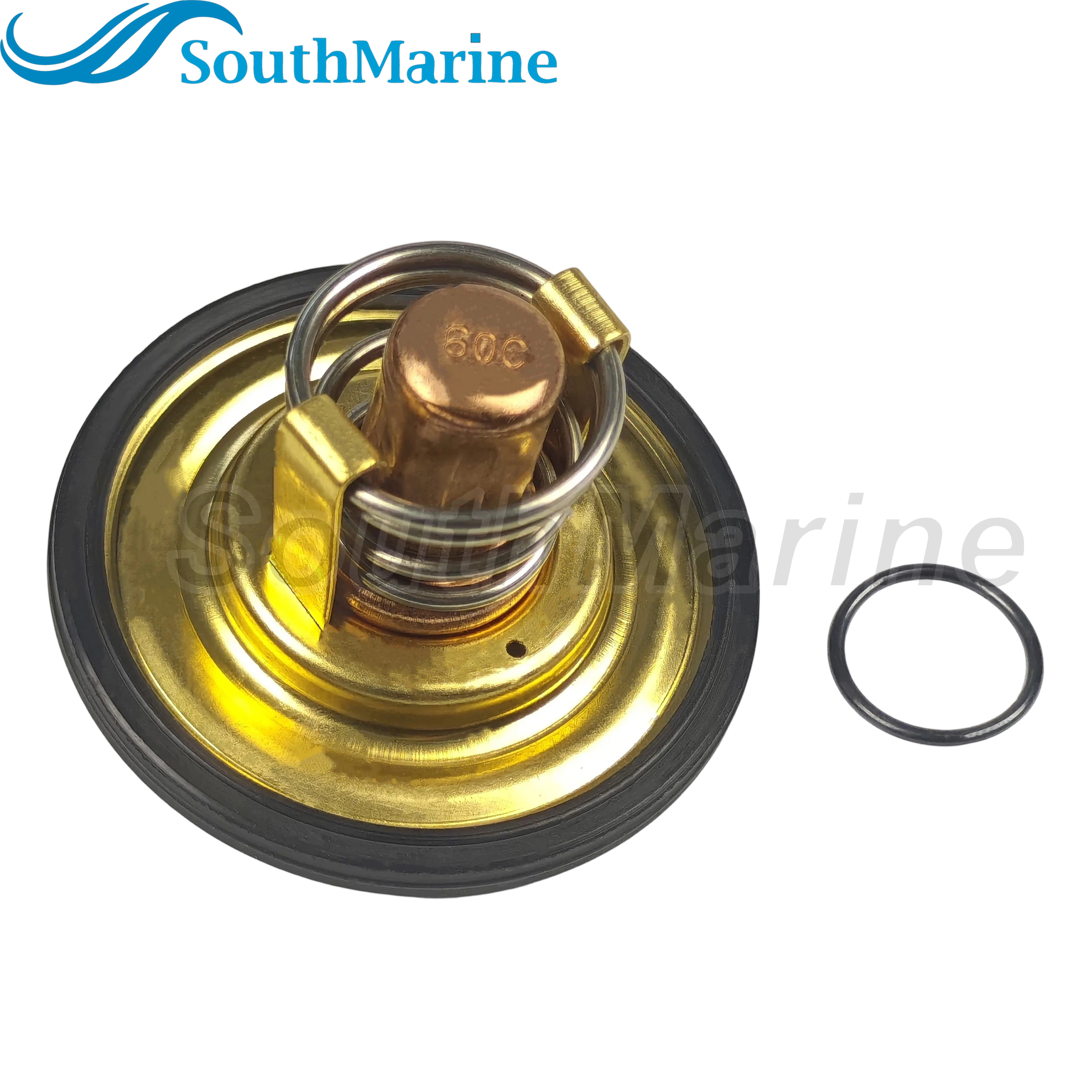 Boat Engine 875796 833366 Thermostat for Volvo Penta AQ120B AQ125A AQ140A BB140A MB10A MD6A MD6B MD7A MD7B MD2 MD6