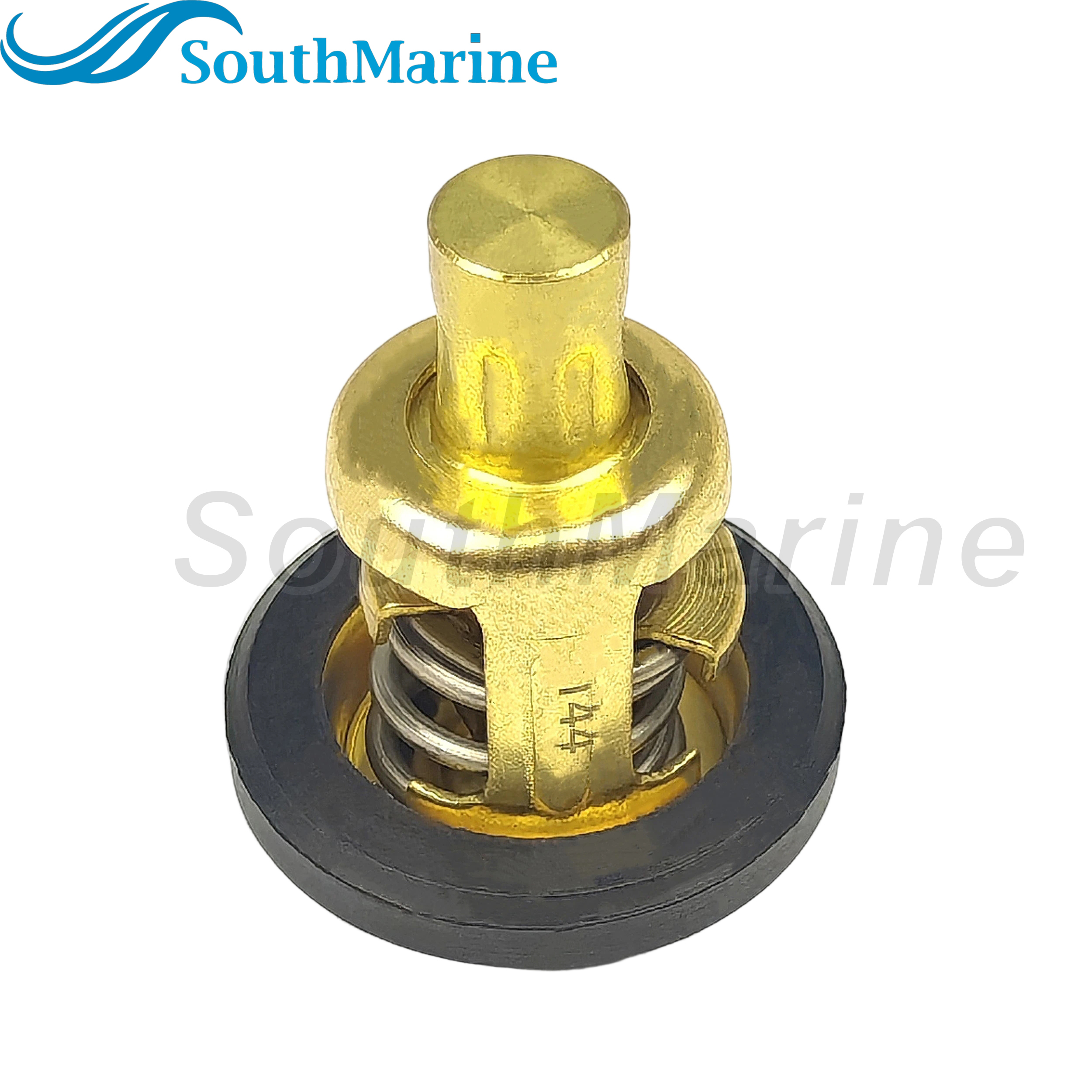 Boat Engine 6F5-12411-03 02 00 Thermostat for Yamaha 9.9HP 15HP 25HP 30HP 40HP, 378065 393659 434841 for Johnson Evinrude OMC