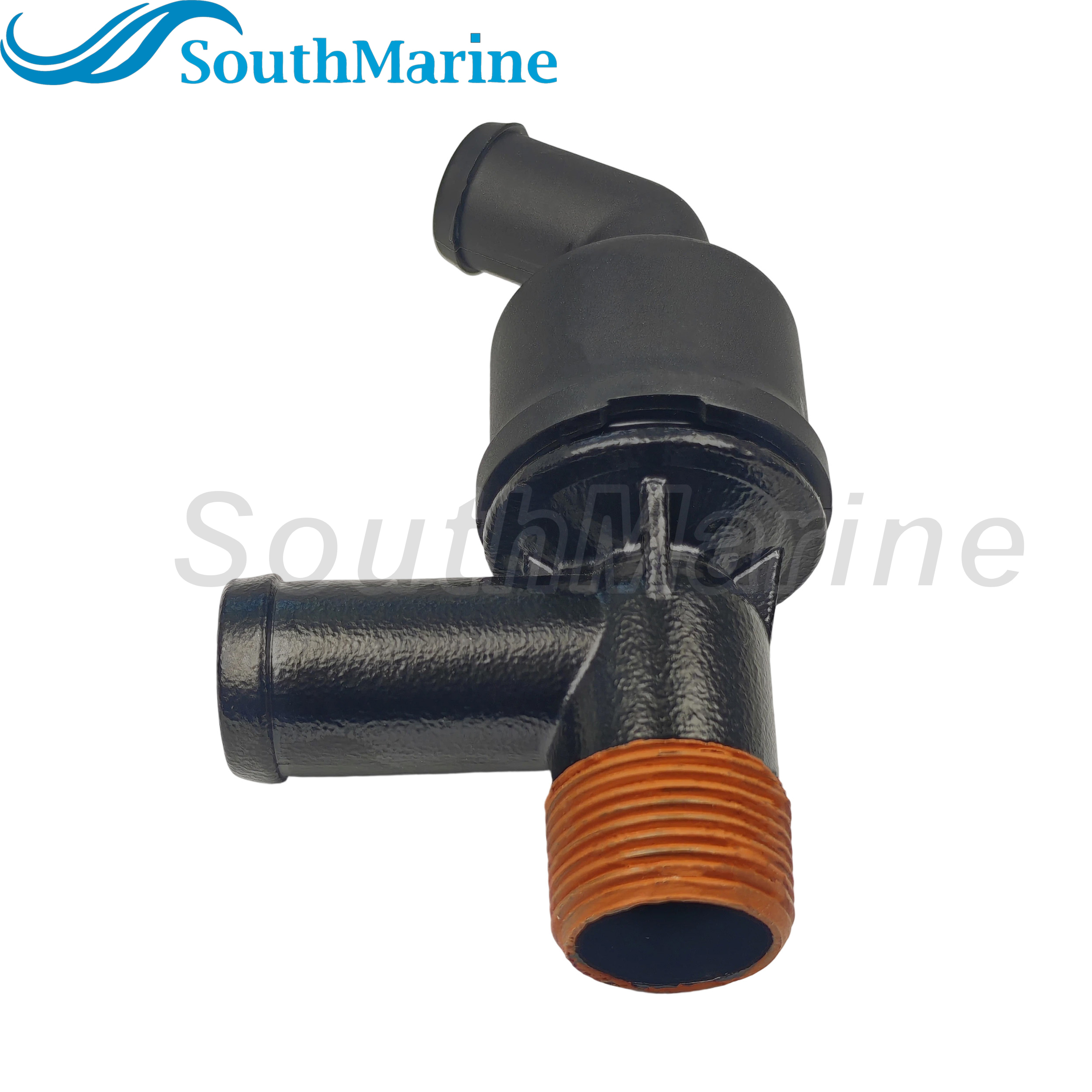863786A1 Exhaust Manifold Drain T-Fitting for MerCruiser Sterndrive Inboard Engine V6 V8 350 377 MAG 4.3L 5.0L 5.7L 6.2L MPI
