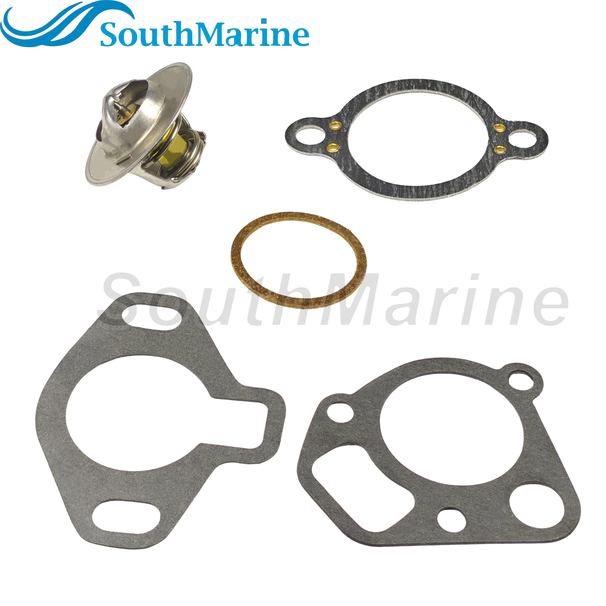 Boat Engine 807252Q3 23-47508T 8M0089715 59137 Thermostat Assy for Mercury MerCruiser 5.0L 5.7L GM V6 V8