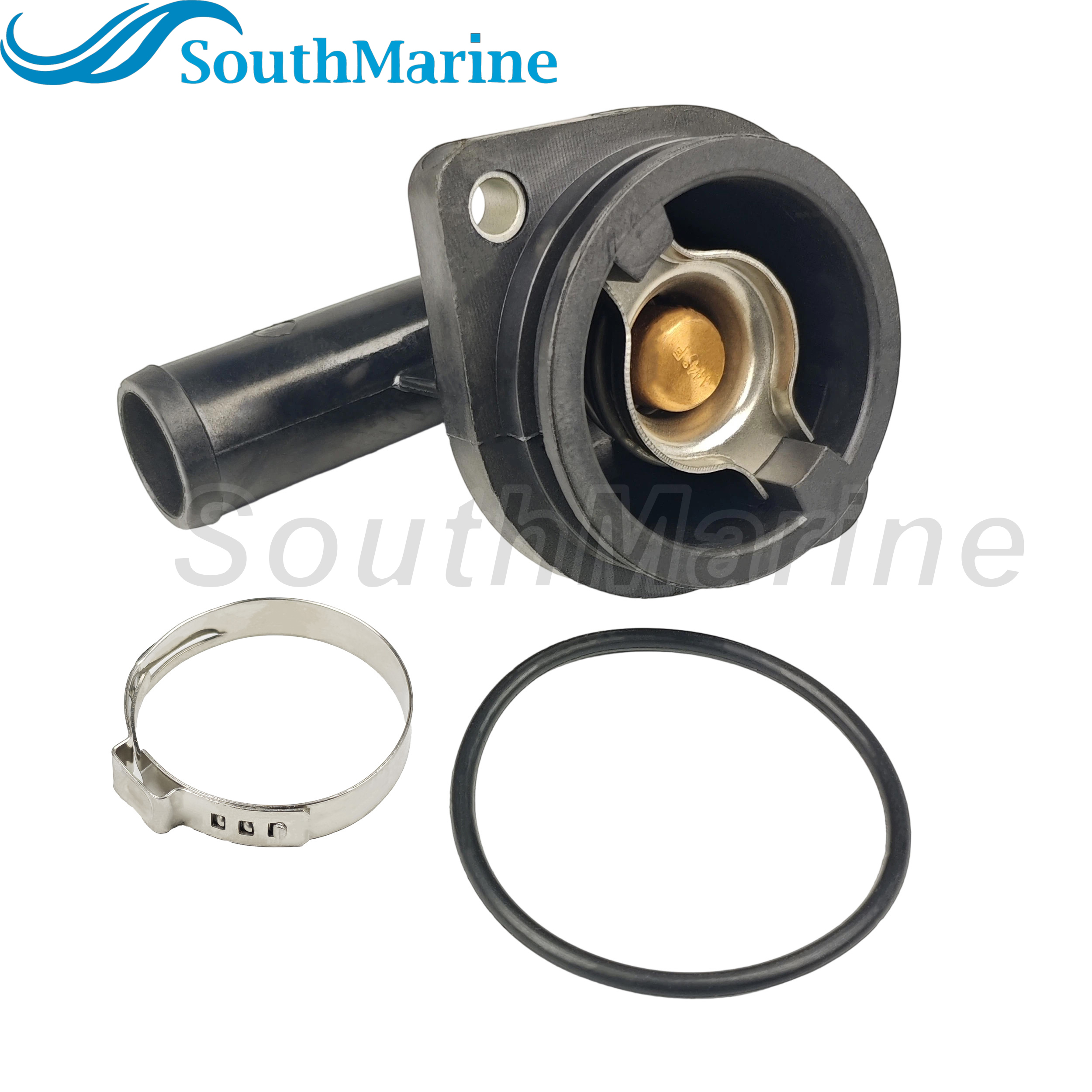 Boat Engine 892864T04 8M0174561 18-3631Thermostat Housing Assy for Mercury 135HP-400HP 135-300 Verado