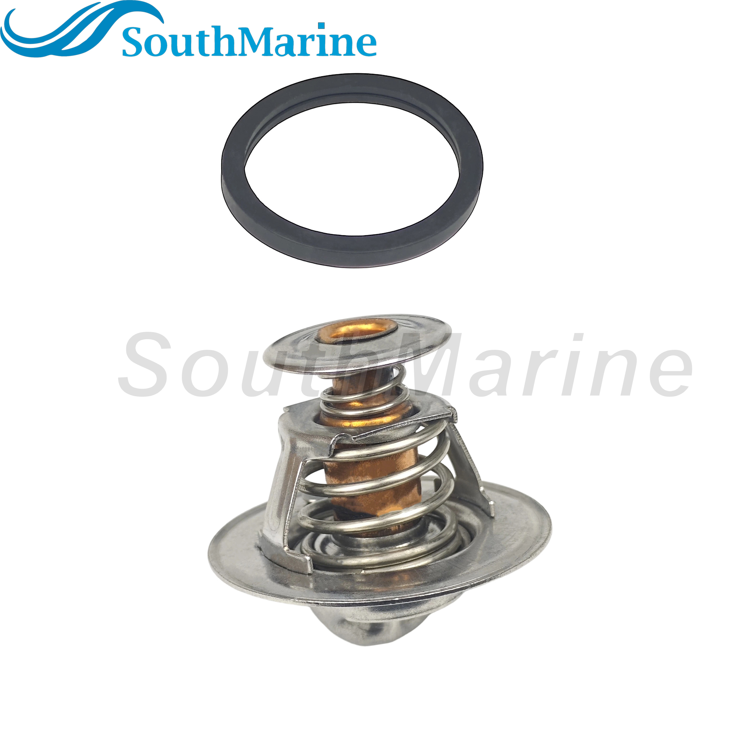 Boat Engine 3831426 875788 824200 1544389 18-3539 Thermostat Kit W/O-Ring for Volvo Penta 4.3L 5.0L 5.7L 8.1L 8.2L V6 V8