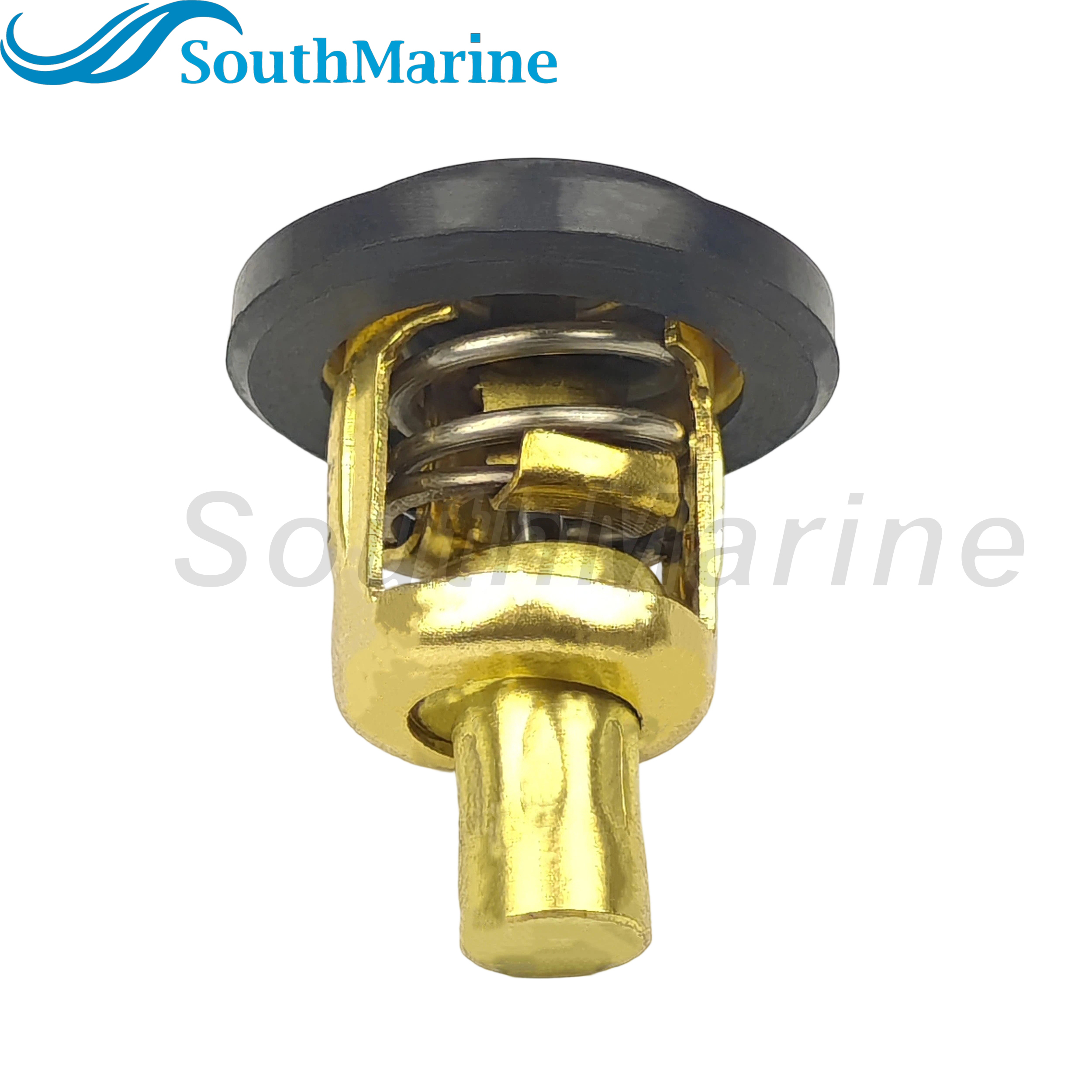 Boat Engine 6F5-12411-03 02 00 Thermostat for Yamaha 9.9HP 15HP 25HP 30HP 40HP, 378065 393659 434841 for Johnson Evinrude OMC