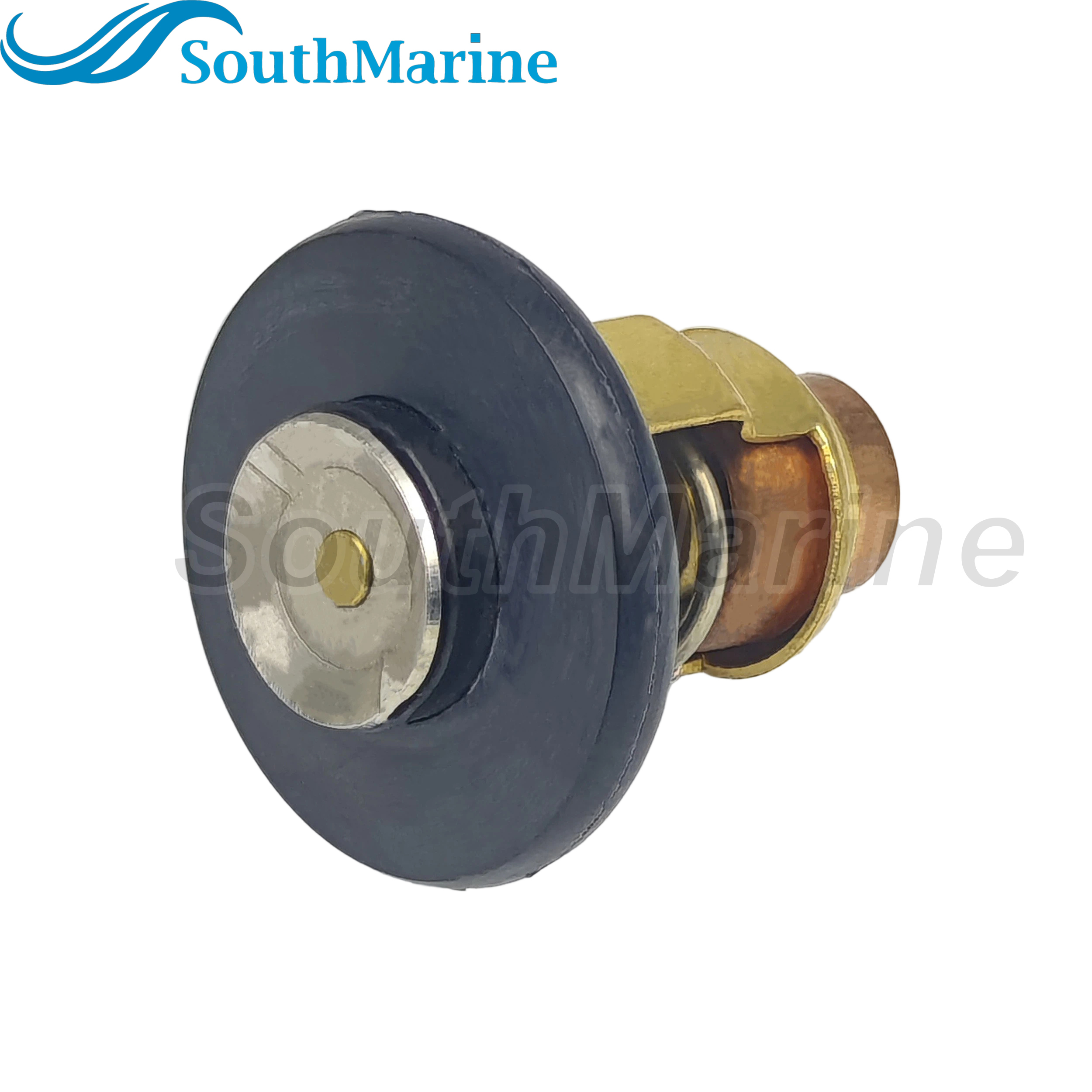 Boat Engine 6FM-12411-00 Thermostat for Yamaha 20HP 24HP 25HP 4-Stroke Marine Outboard Motor, 140℉/60℃