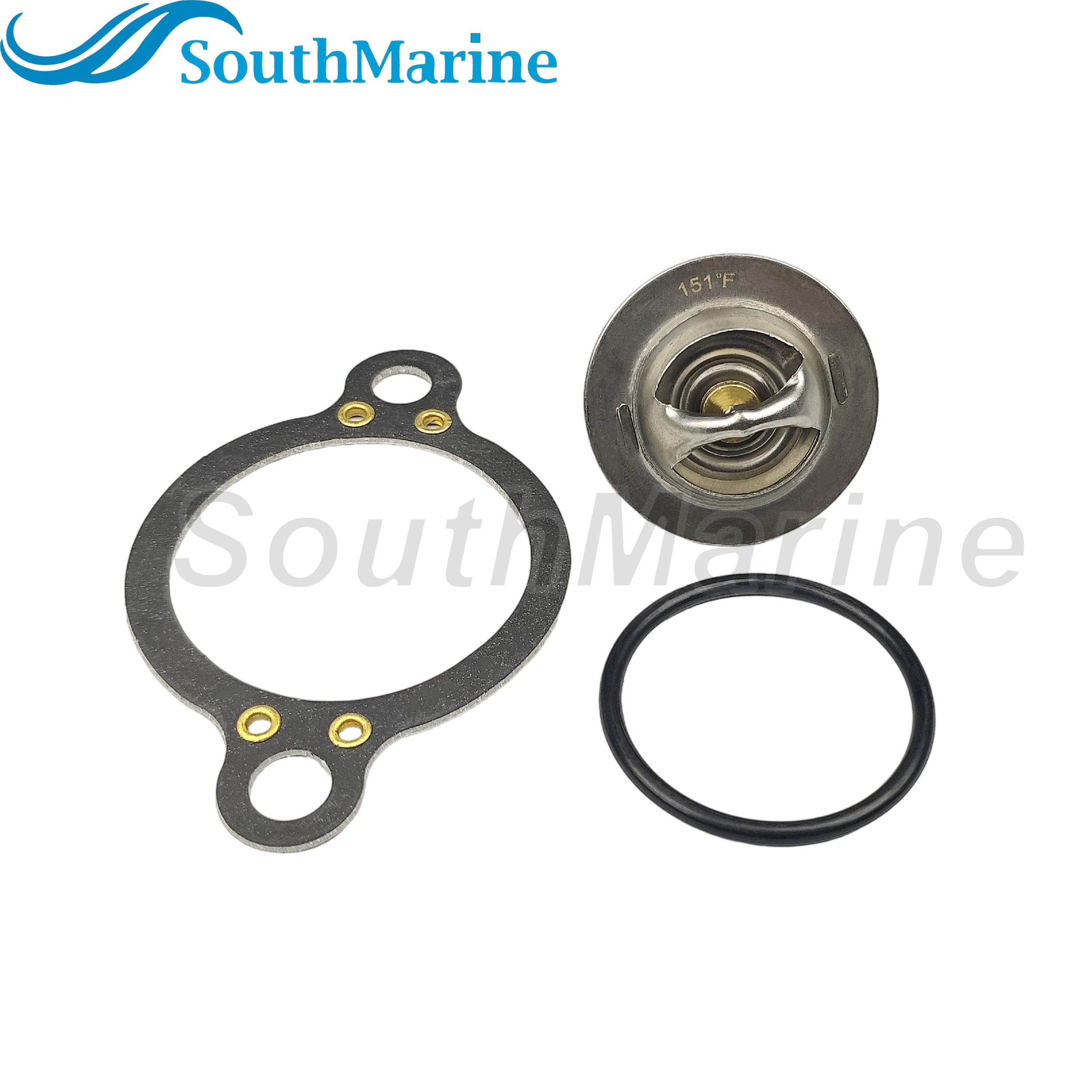 Boat Engine 3587597 3852111 3852071 18-3615 Thermostat for Volvo Penta 3.0L 4.3L 5.0L 5.7L 8.1L V6 V8 Omc Cobra SternDrive