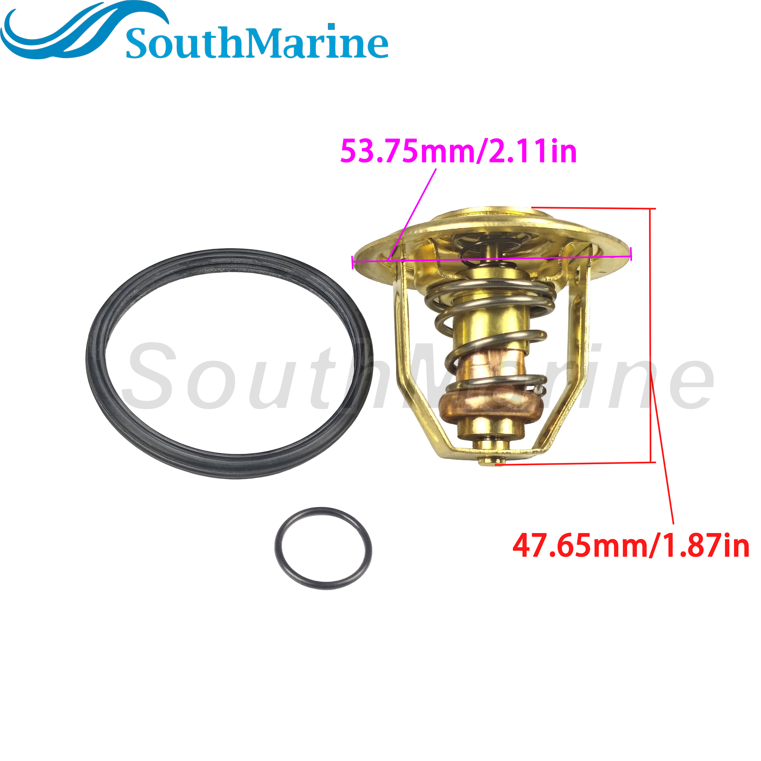 Boat Engine 876097 876080 875781 824912 82812 841951 858640 Thermostat for Volvo Penta AQ115 AQ130 MD2 MD3 MD11 Engines