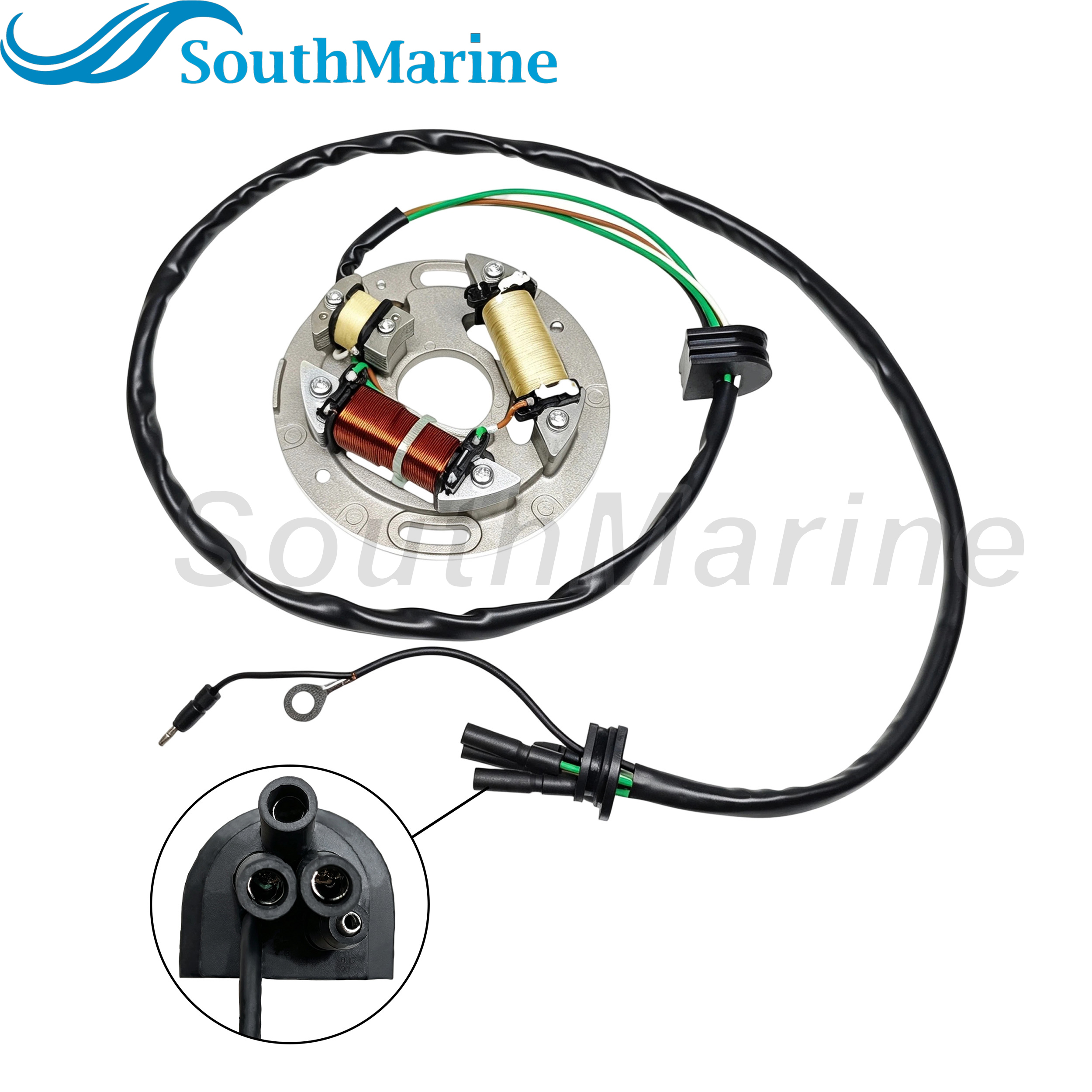 Engine 62T-85560-00 6R8-85560-10 6R7-85560-10 Magneto Stator for Yamaha Generator Stator Base Assy Coil Jetski Wave Raider 700