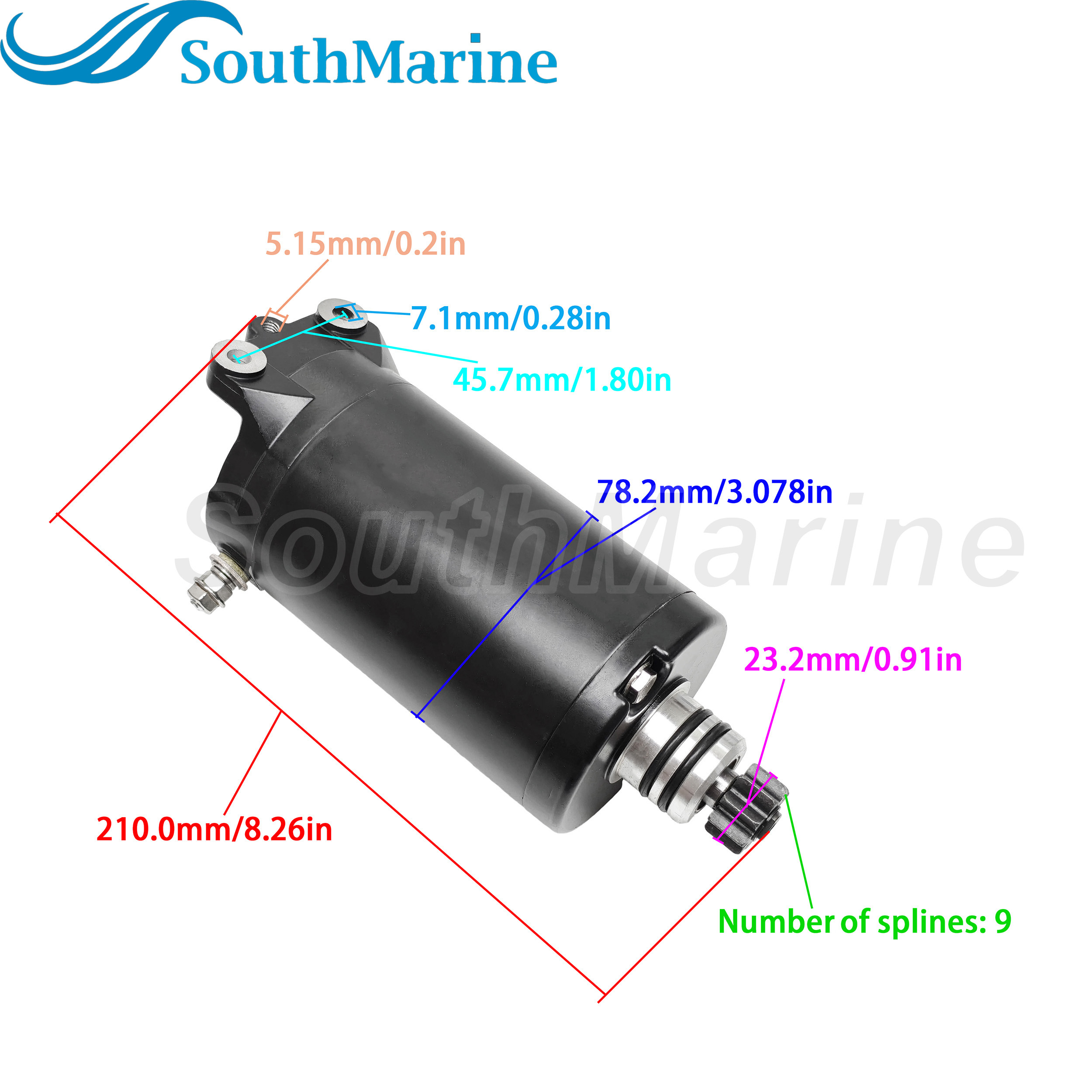 290-888-993 290-888-999 420-888-993 420-888-994 Starter Motor for Sea-Doo GTI GTX 130 155 215 260 Sport Boat Rotax 4-TEC 1503cc