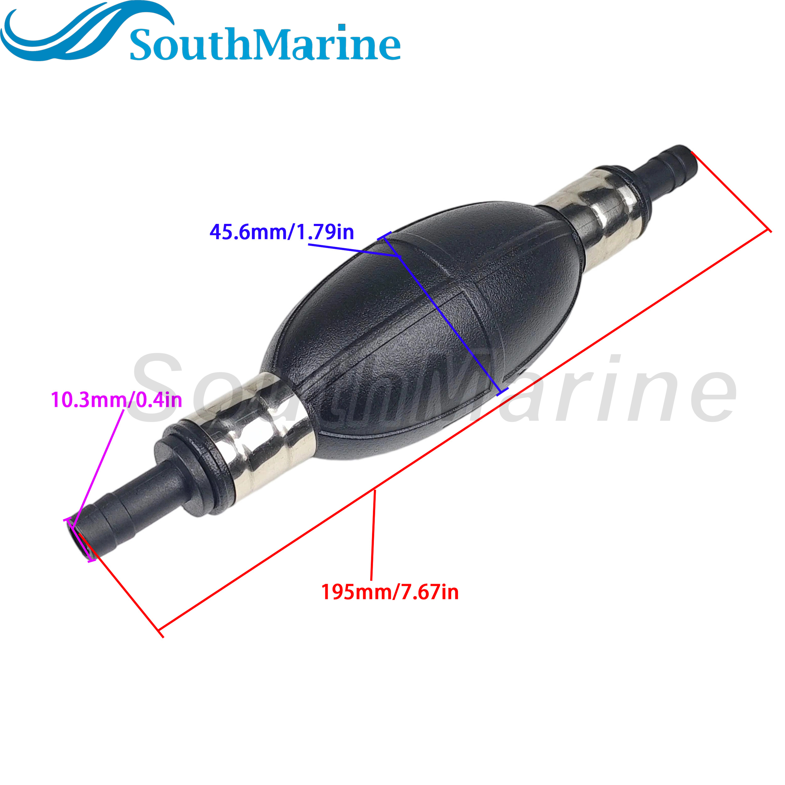 Boat Engine 6AW-24360-00 01 02 Primer Bulb for Yamaha Outboard Motor Fuel Hand Pump 250HP 300HP 350HP F350 F300 F250 XTO 4.2L