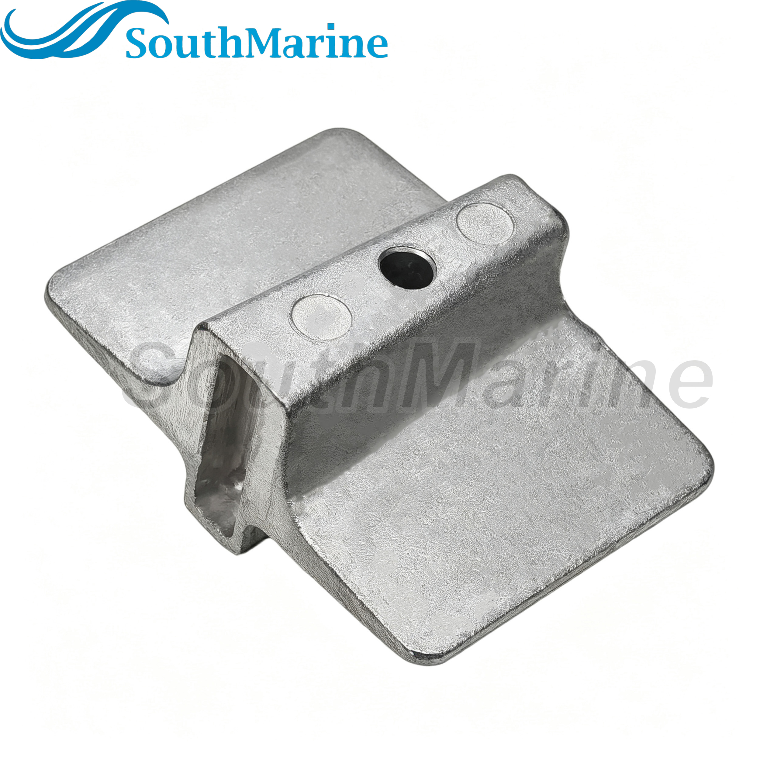 Boat Engine 6AH-45251-00 Trim Tab Anode for Yamaha 15HP 20HP F15 F20 WSM 450-01154AL, Aluminum Alloy