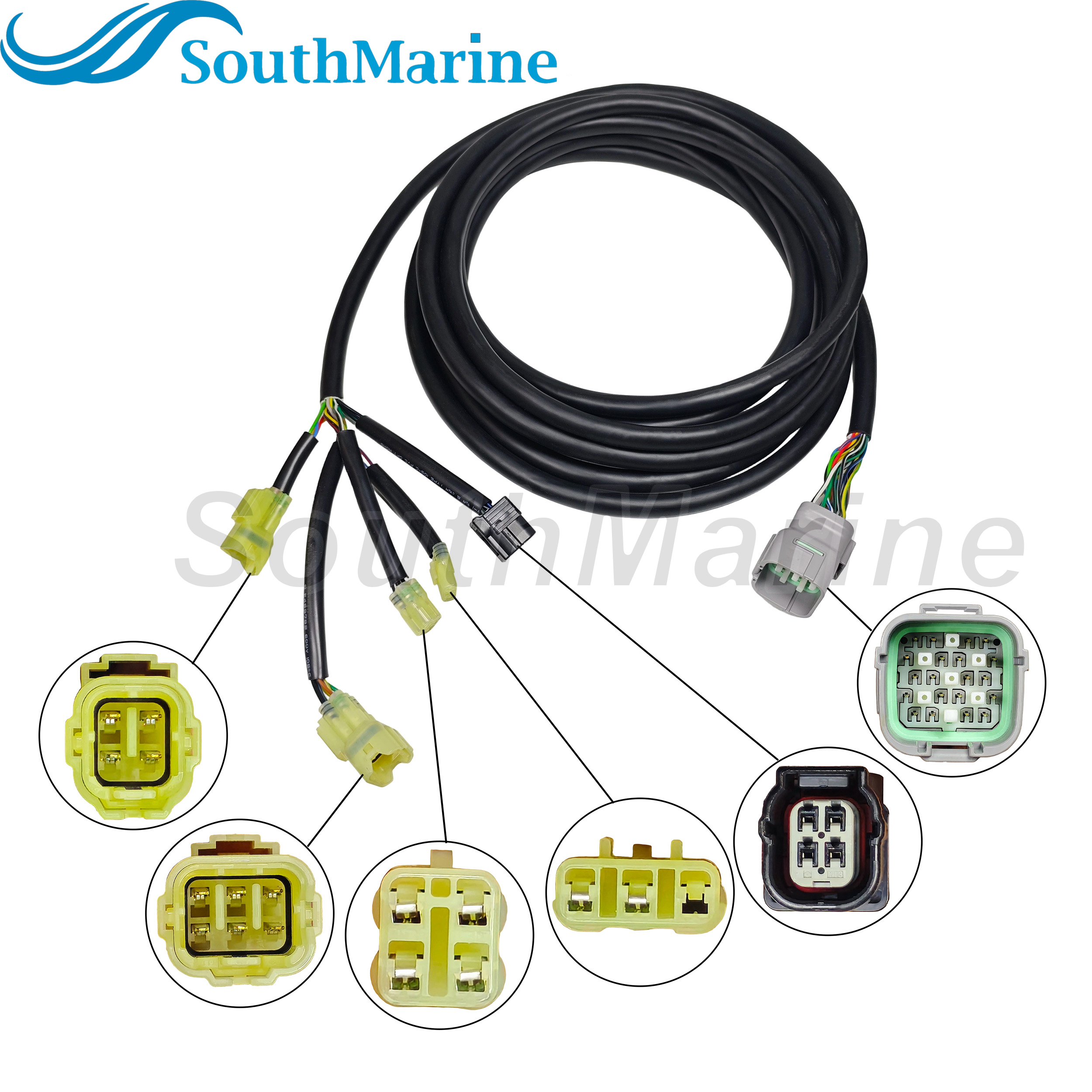Boat Engine 32580-ZVL-921 Main Wiring Harness for Honda 115HP 140HP 150HP BF115J BF150D 20Pin, 30ft/9.25m