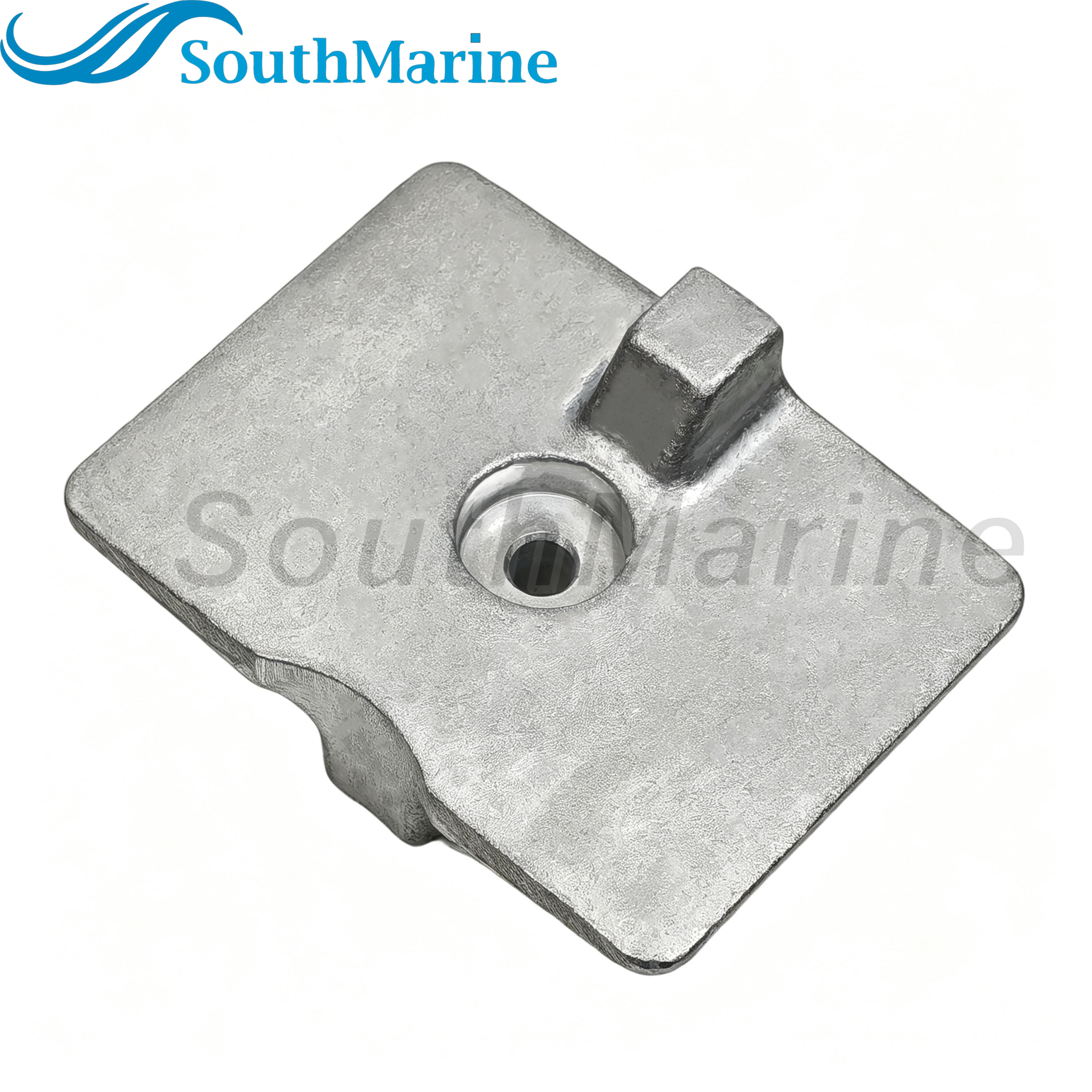 Boat Engine 6AH-45251-00 Trim Tab Anode for Yamaha 15HP 20HP F15 F20 WSM 450-01154AL, Aluminum Alloy