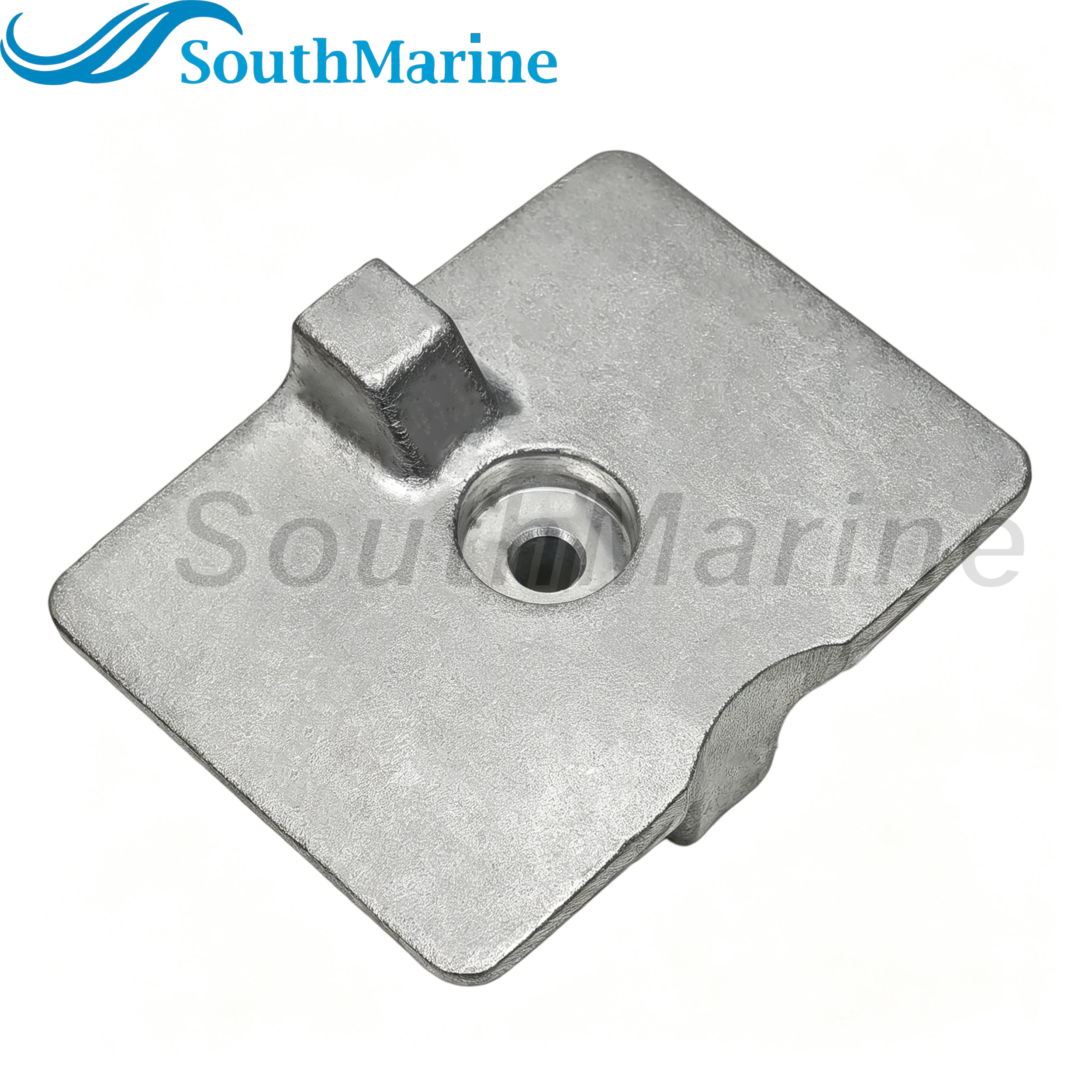 Boat Engine 6AH-45251-00 Trim Tab Anode for Yamaha 15HP 20HP F15 F20 WSM 450-01154AL, Aluminum Alloy
