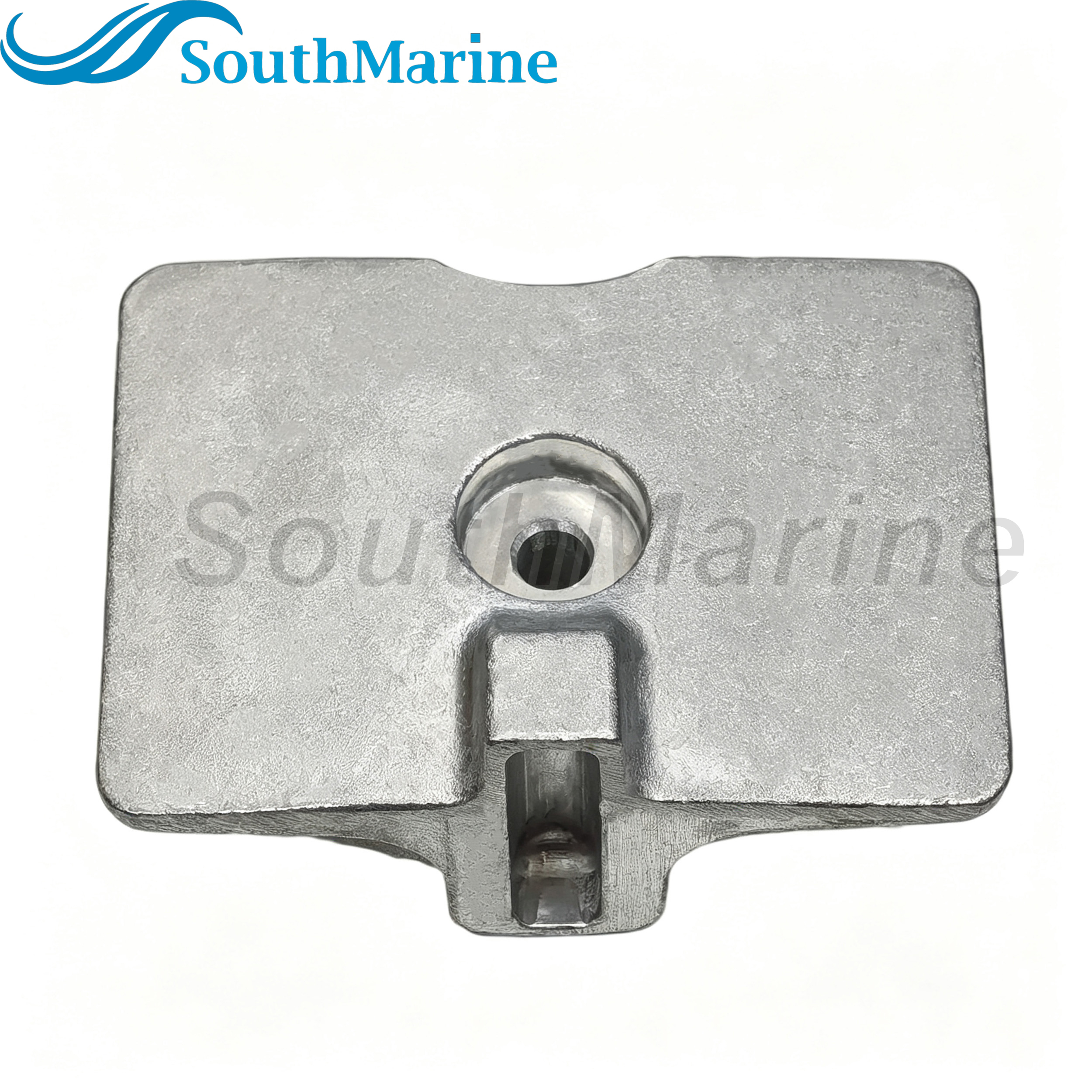 Boat Engine 6AH-45251-00 Trim Tab Anode for Yamaha 15HP 20HP F15 F20 WSM 450-01154AL, Aluminum Alloy
