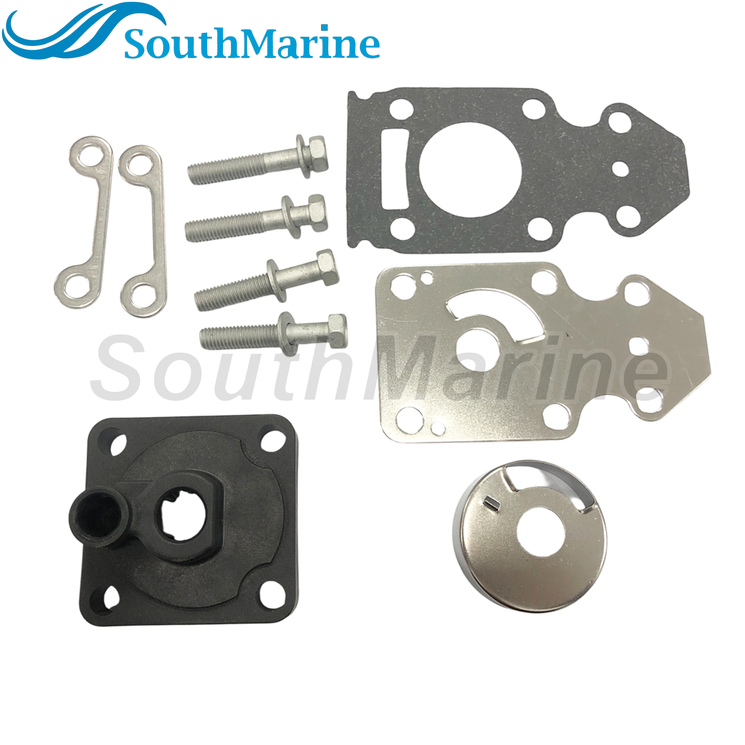 Boat Motor 63V-W0078-00 63V-W0078-01 63V-W0078-02 63V-W0078-03 18-3412 Water Pump Impeller Repair Kit for Yamaha F15 15hp 4-stroke Outboard Engine