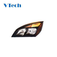 Freightliner A6601512003  A6601512002 Headlamp Cascadia 2018-2024 New Body Style Halogen Blackout Headlights Truck Parts for Sell