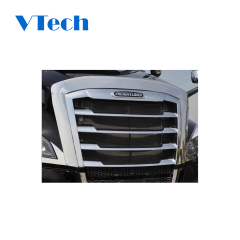 Truck Parts Grille 2018 - 2023 Freightliner Cascadia Stainless Steel Grille Surround With Hood Tilt Handle Grill Stainless