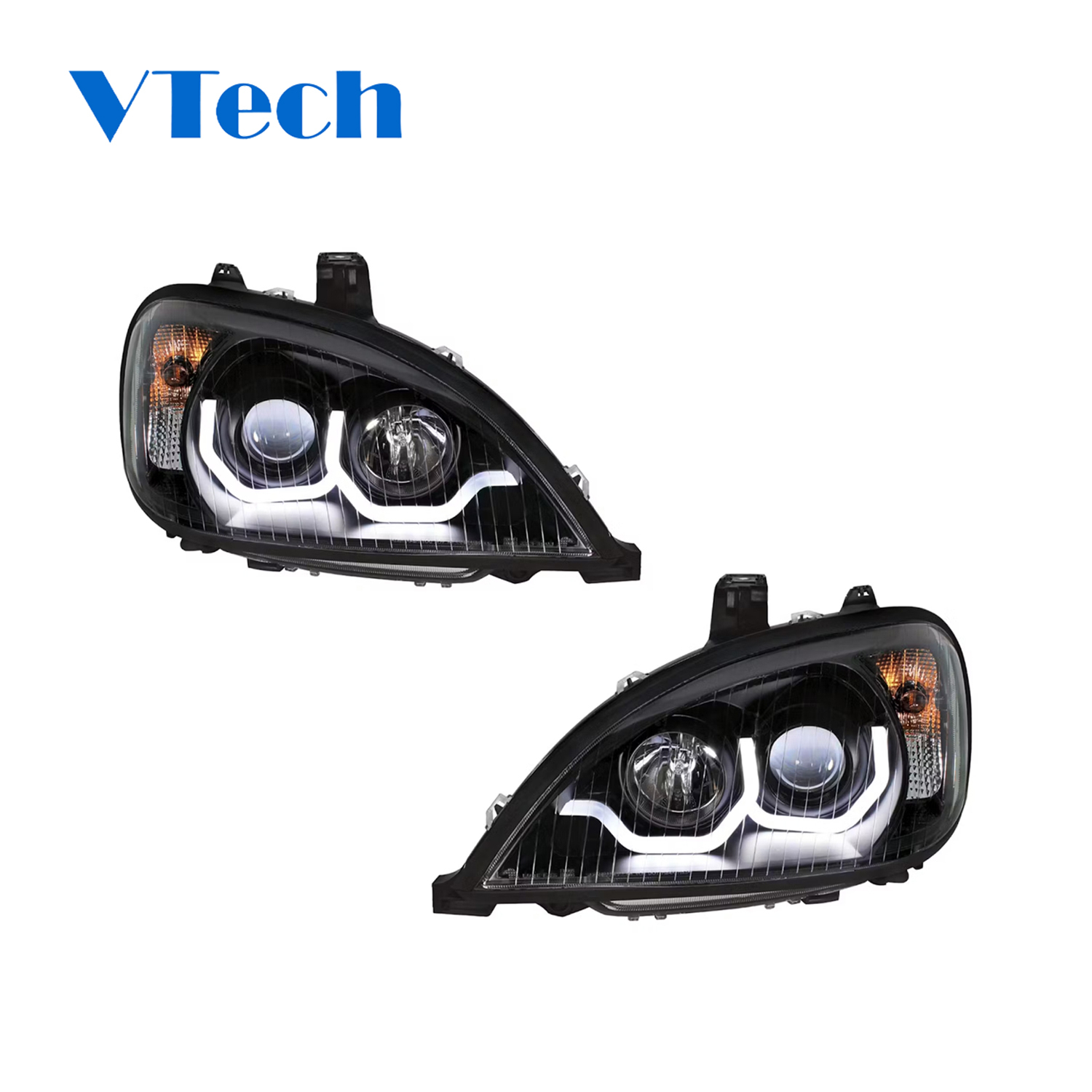 Freightliner Columbia Headlamp 2001-2020 Blackout Projection Headlight With LED Position Light A06-32496-006 A06-46108-000 A06-51041-000 A06-75737-002 A06-75737-004