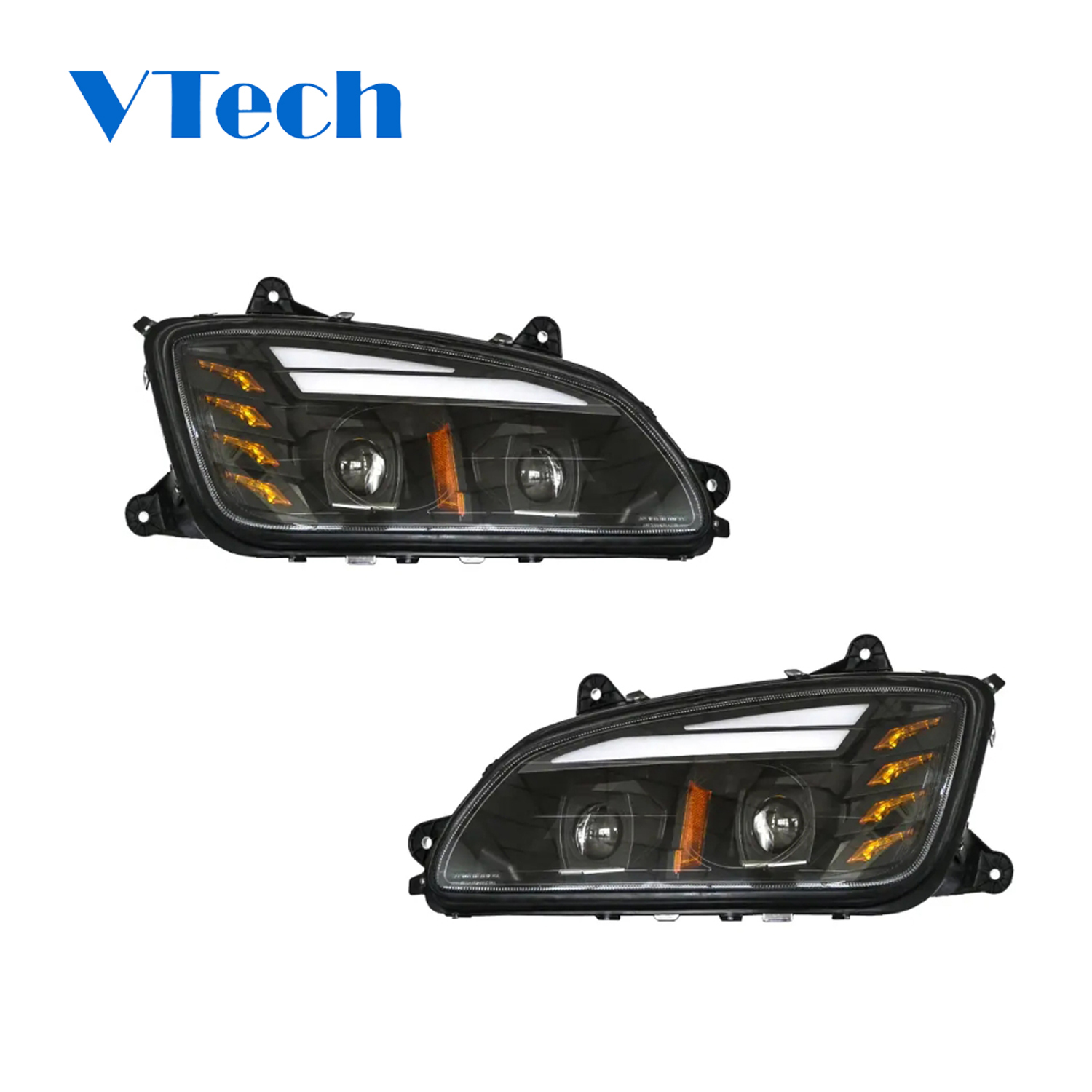 Kenworth T660 Modified LED Headlights