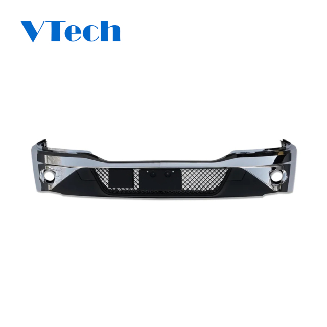 Kenworth T680 Next Gen Chrome Bumper With Fog Lamp Hole Kenworth T680 Next Gen 2022-2024 Accessories Compatible with Kenworth T680 Next Gen, 2x22" Windshield Wipers