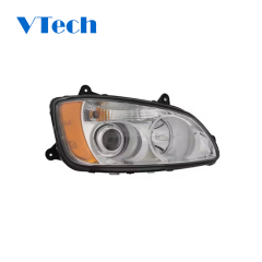 For 2008-2017 Kenworth T660 OE Projector Headlights Chrome Housing Left Driver and Right Passenger  09-1606135, 09-160001208