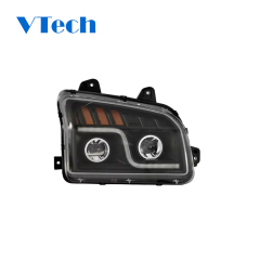 Kenworth T880 LED Proyector Black Headlight