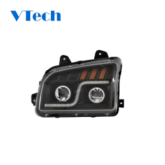 Kenworth T880 LED Proyector Black Headlight