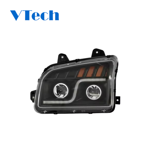 Kenworth T880 LED Proyector Black Headlight
