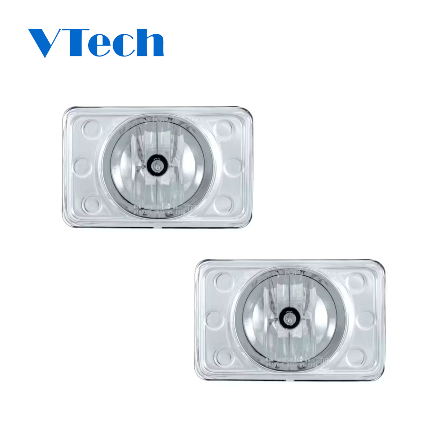 Headlamp Fit for Heavy Duty Crystal Projection High Beam Headlights 165mm Headlamp for Truck