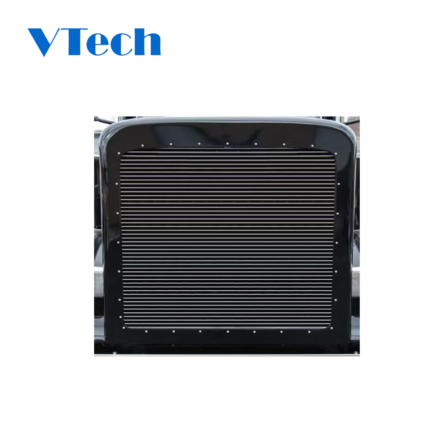 Heavy Duty Truck Parts for Peterbilt 359 Billet Style Horizontal Bars Grill Insert By RoadWorks