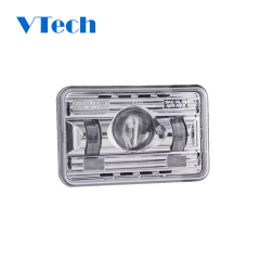 Heavy Duty Truck Spare Parts Fits for Heated 4" x 6" LED Projector Headlight High or Low Beam by Trux Headlamp for Truck
