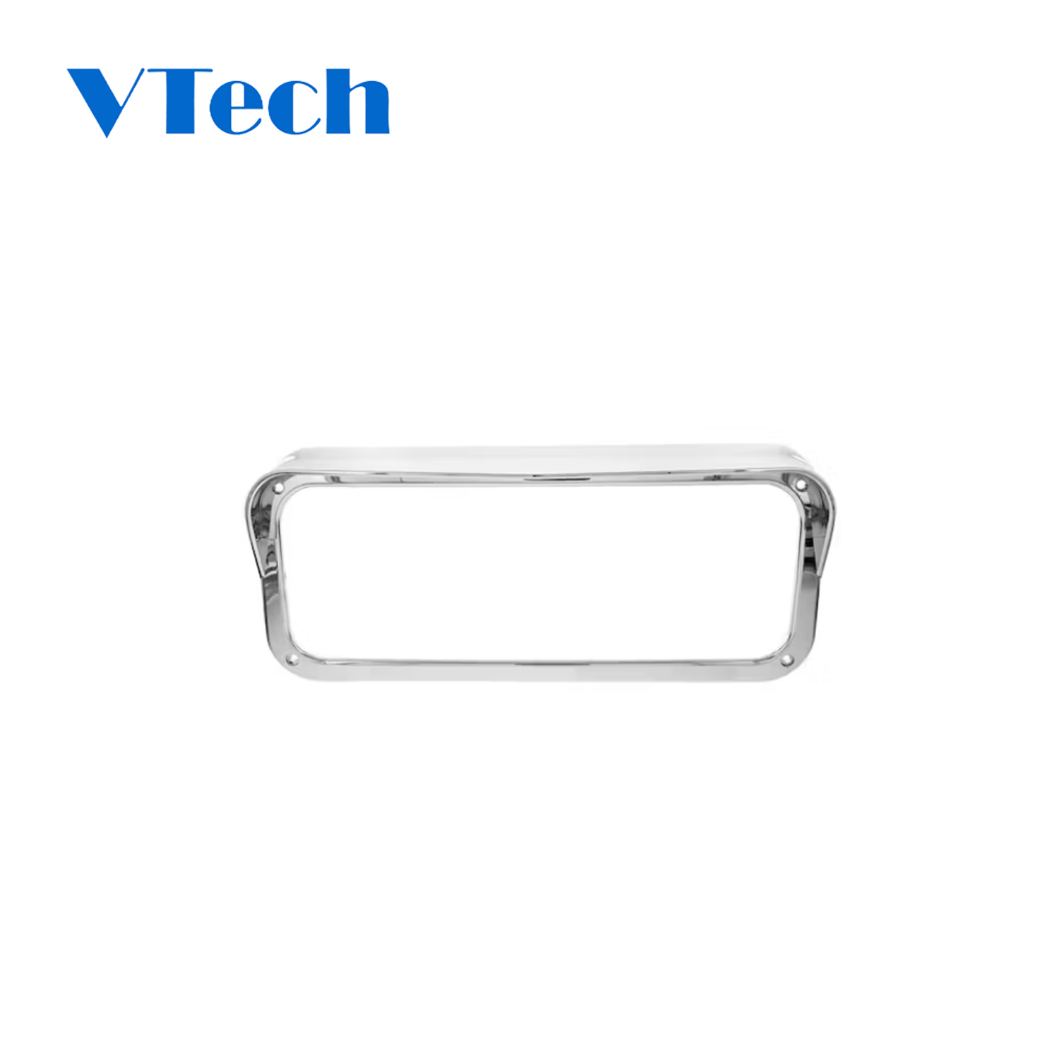 Heavy Duty Truck Spare Parts Fits for Chrome Rectangular Projection Headlight Replacement Bezel for Headlamp