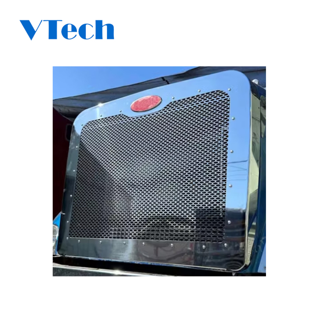 Heavy Duty Truck Parts Grille Peterbilt 386 Grill Surround And Insert Kit
