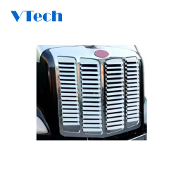 Heavy Duty Truck Parts Grille Fits for Peterbilt 579 Stainless Steel Grill Insert With 16 Louver Style Bars