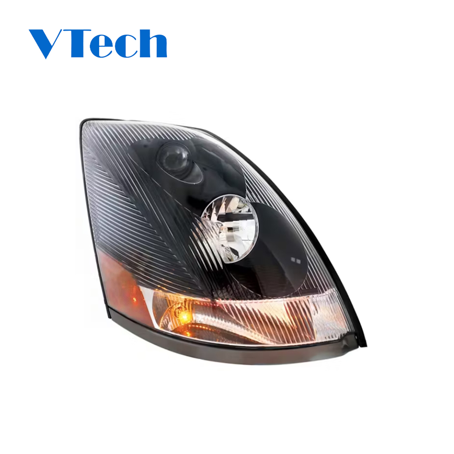 Black Volvo VNL And VT Headlights 2004-2018